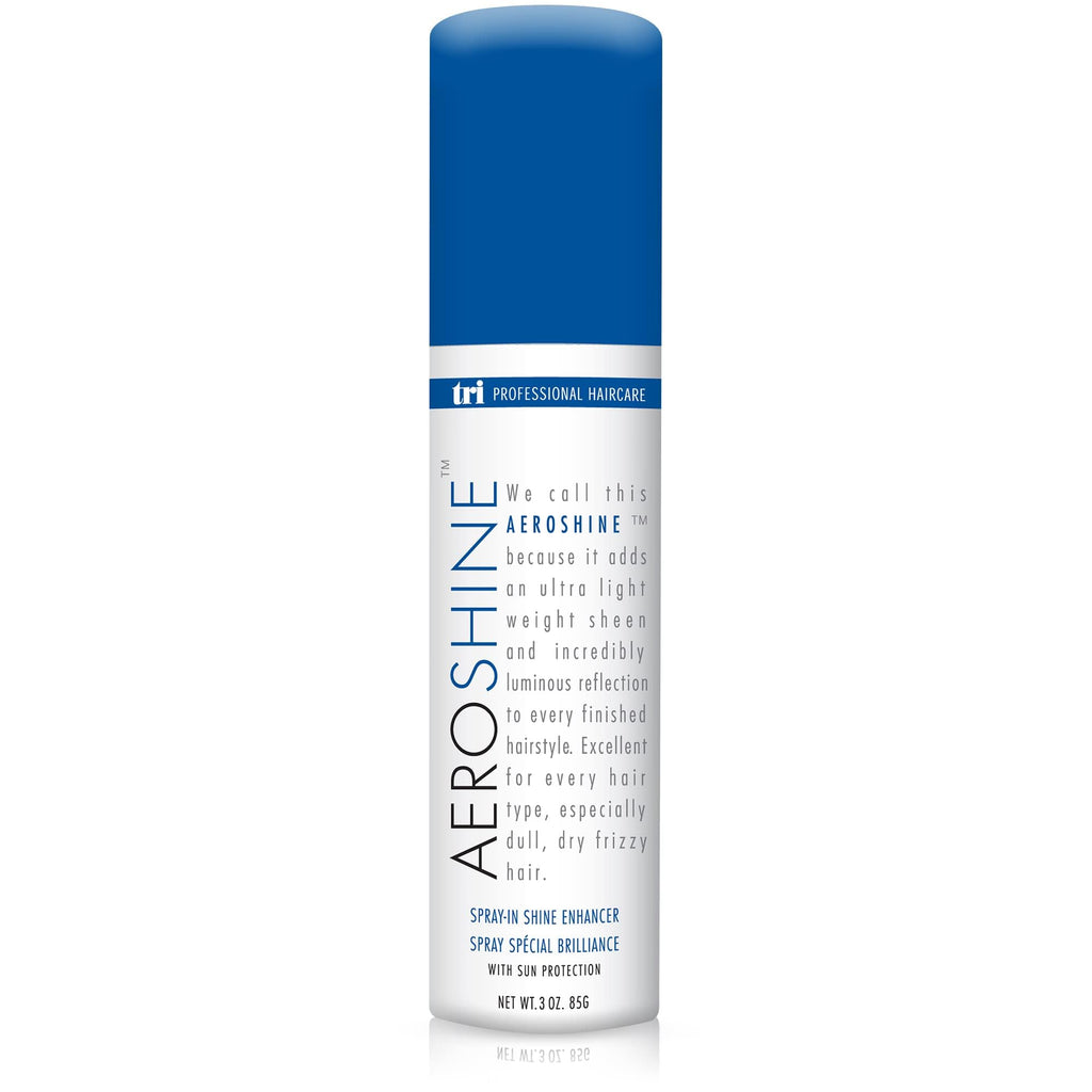 TRIDESIGN Aeroshine Finishing Hairspray – Ultra-Light Shine & Sun Protection