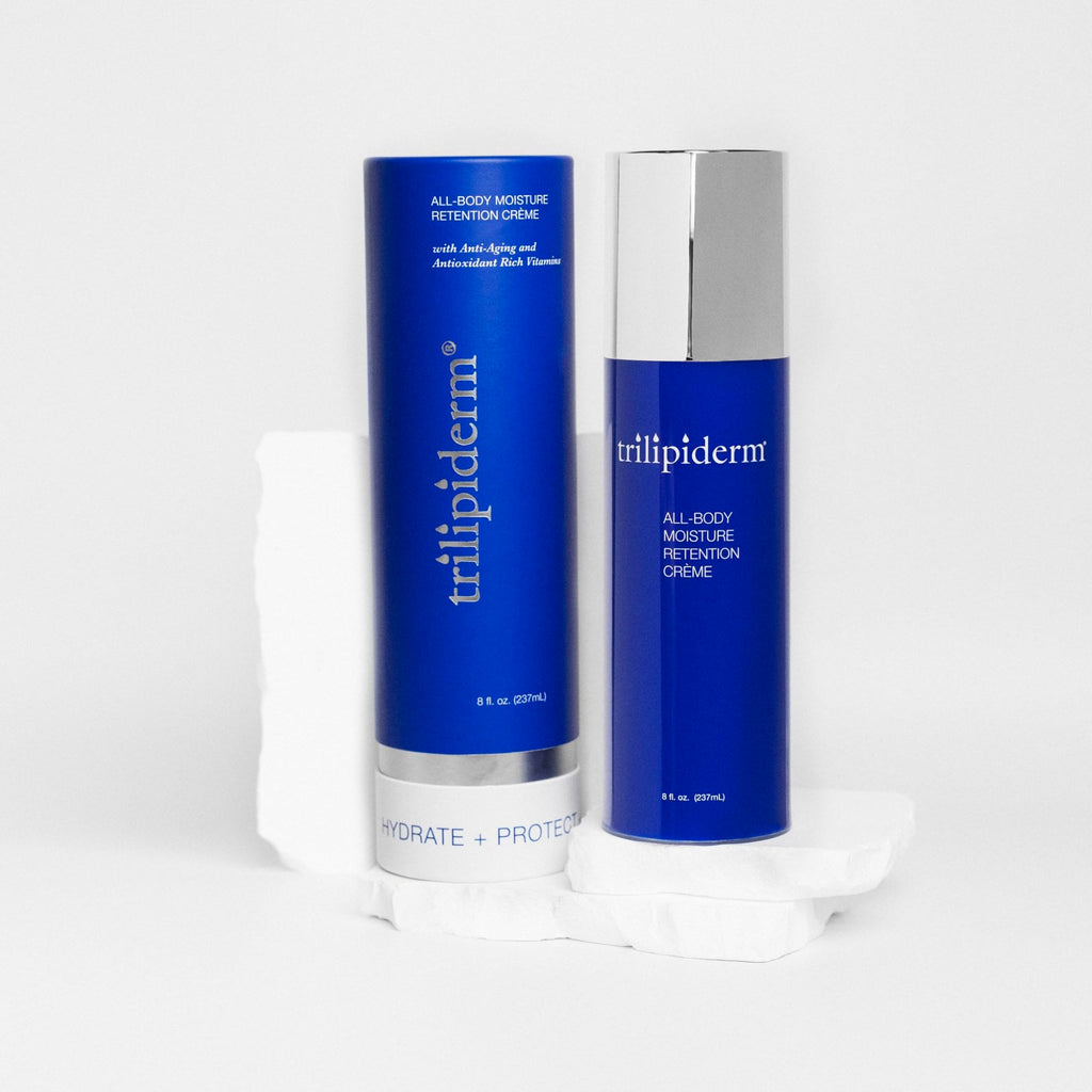 Trilipiderm All-Body Moisture Retention Crème – Lightweight Plant-Based Hydration, 8 oz
