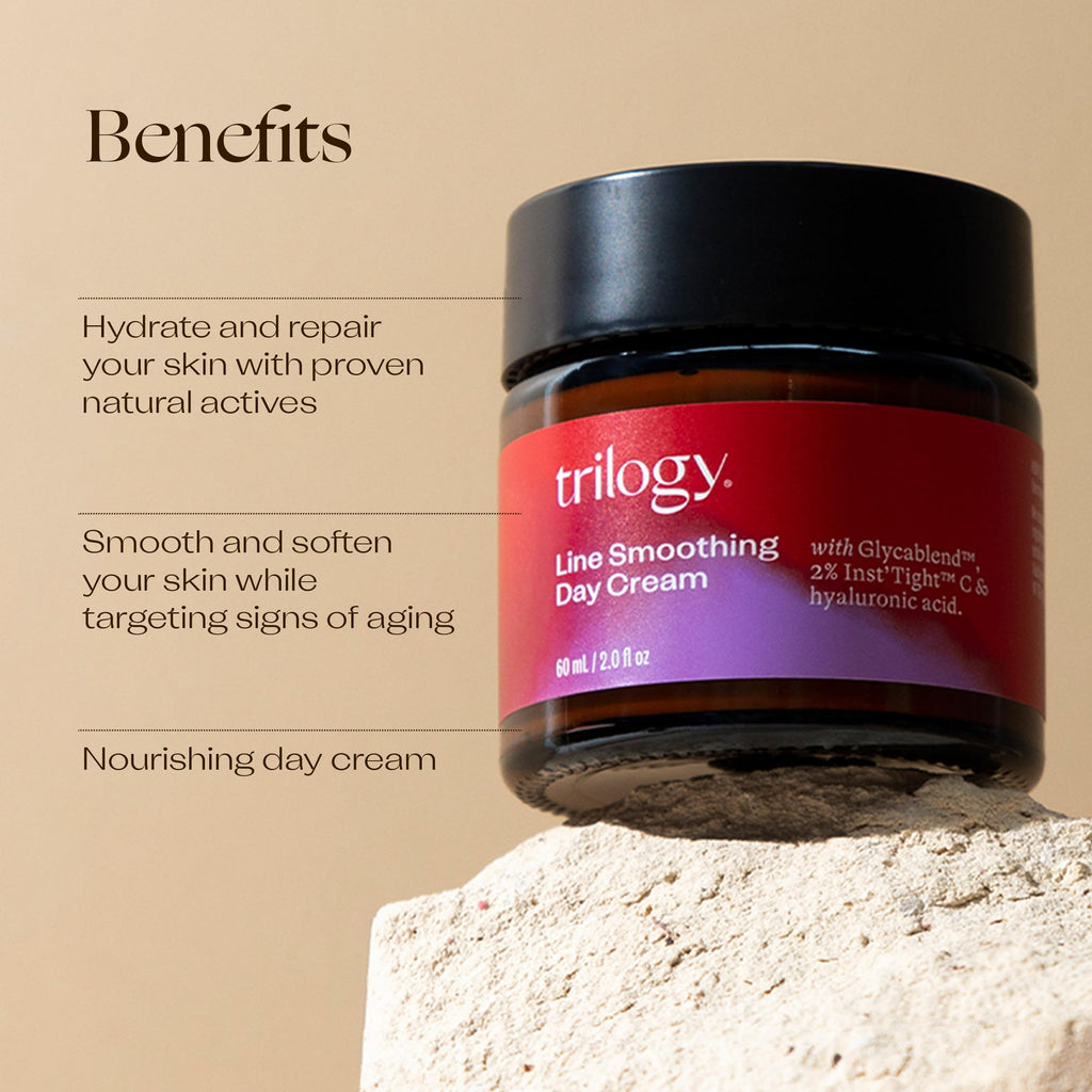 Trilogy Line Smoothing Day Cream | Inst’Tight C Formula, 2.0 fl oz