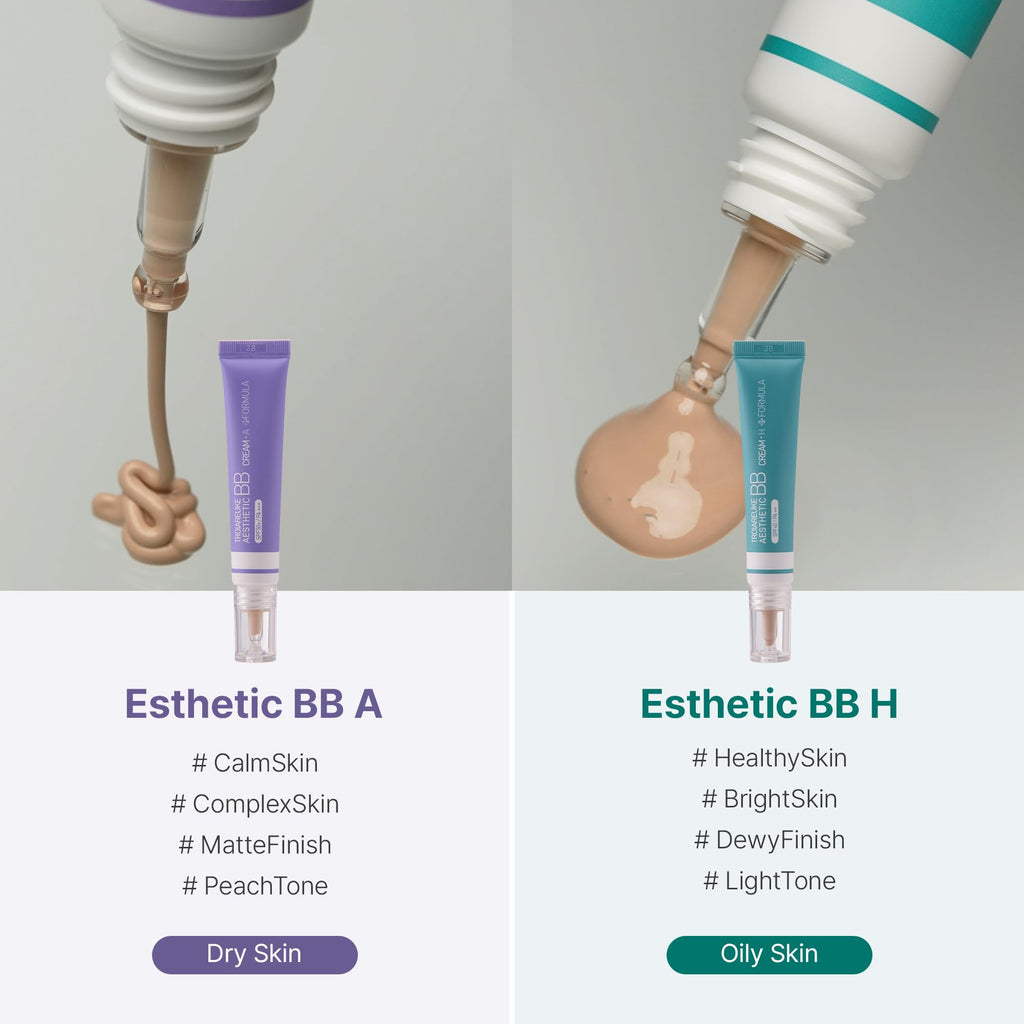 TROIAREUKE Aesthetic BB Cream H+ Formula SPF40+ PA++ | Lightweight Tinted Moisturizer for Dry Skin
