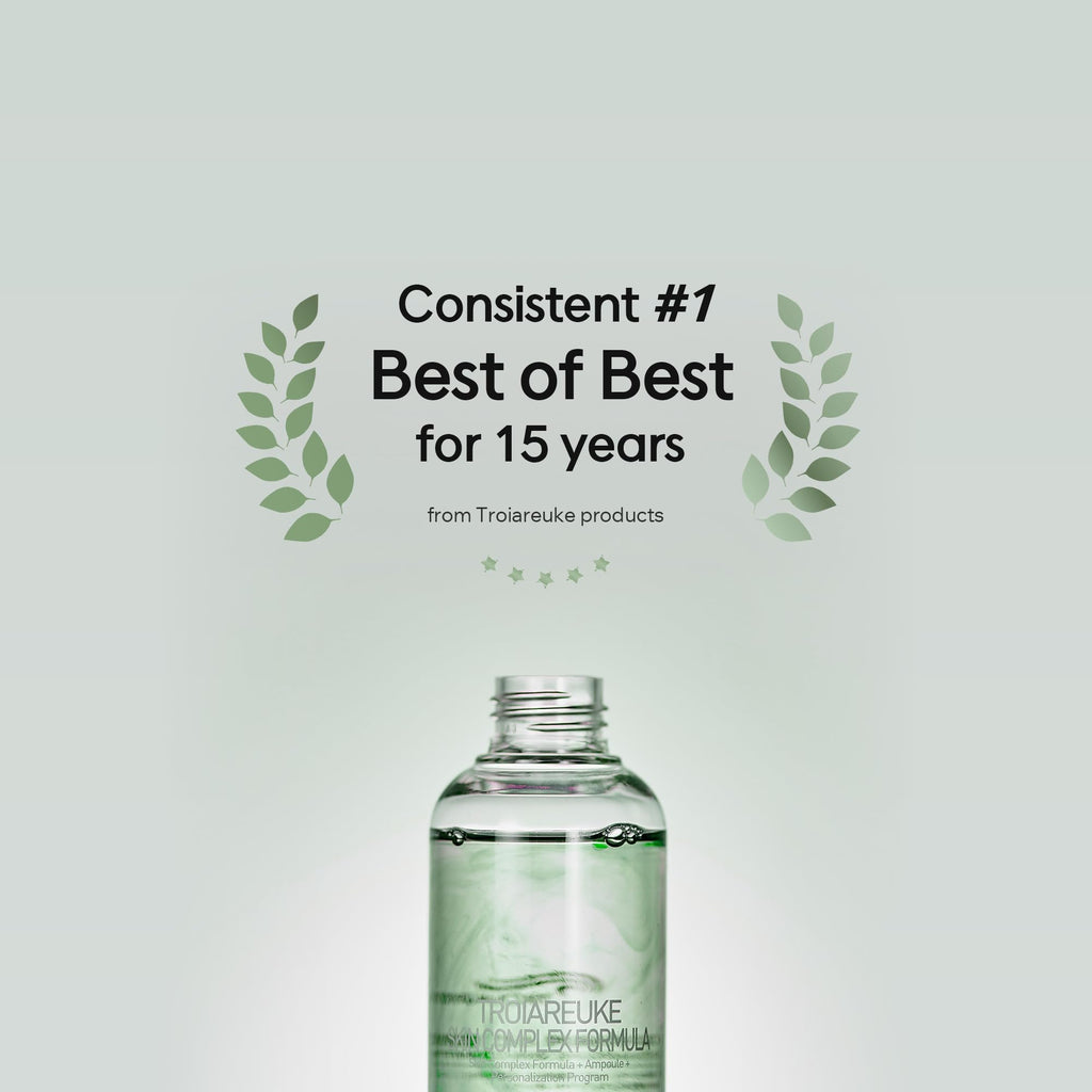 TROIAREUKE H+ Cocktail Ampoule Toner – Green, 2.37 Fl Oz