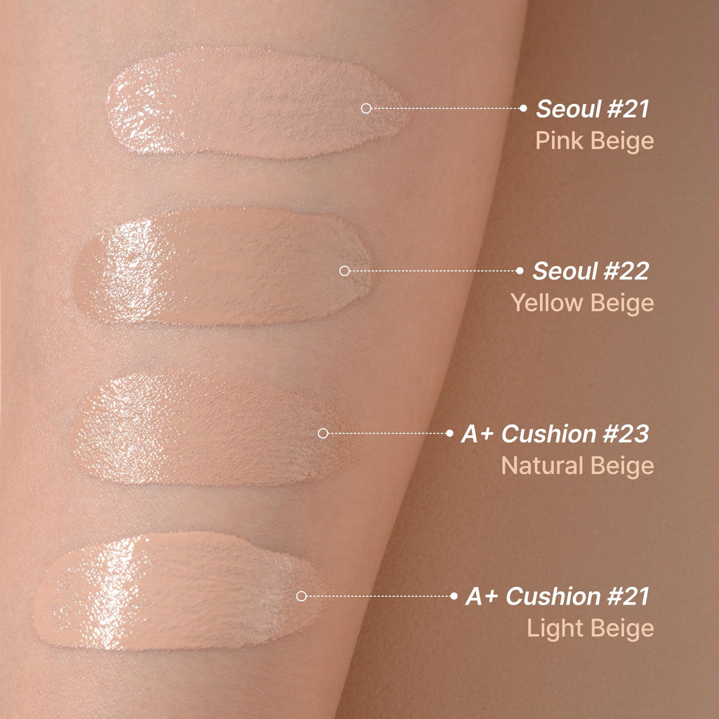 TROIAREUKE Seoul Bridal Cushion Foundation #21 Pink Beige – SPF50+ Hydration