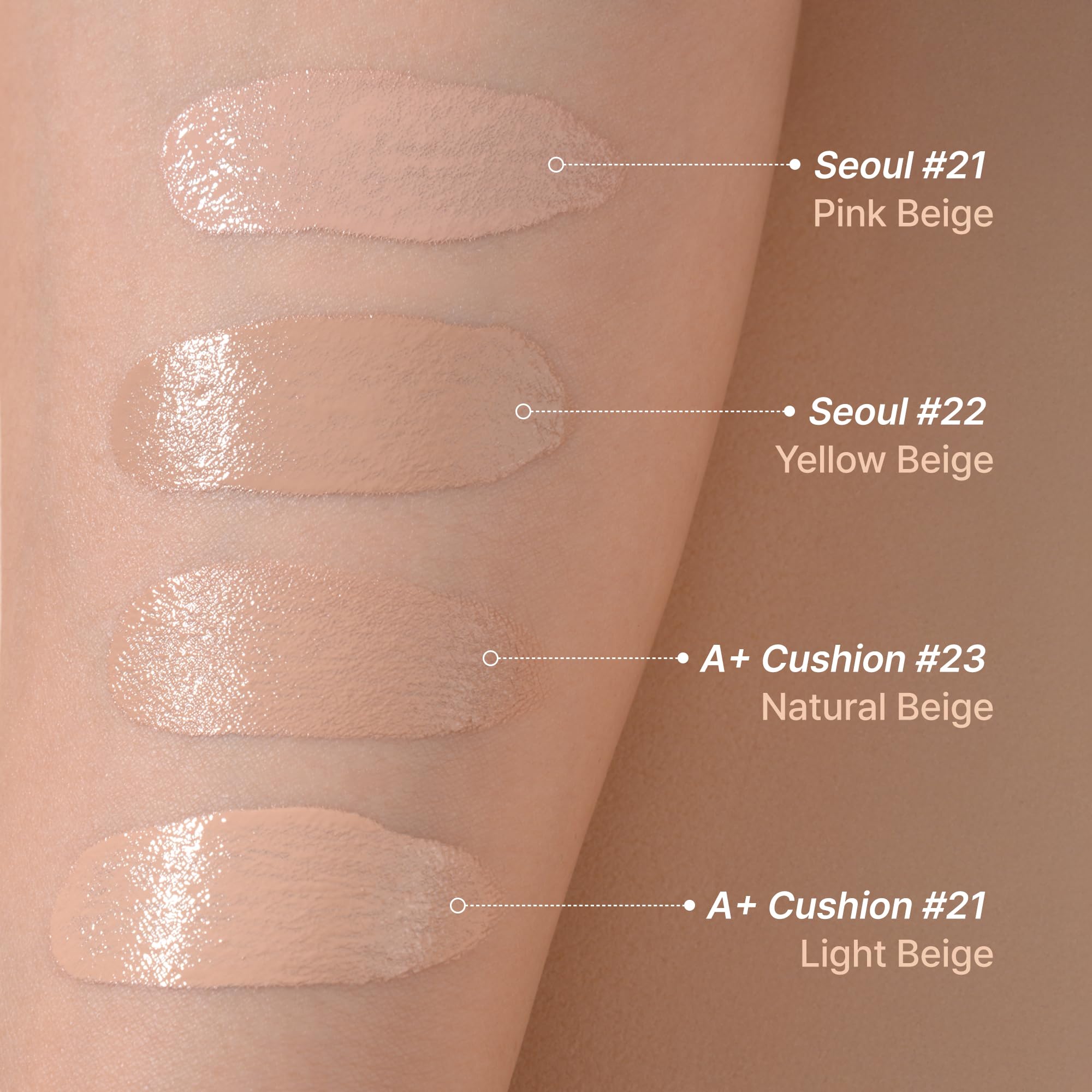 TROIAREUKE Seoul Bridal Cushion Foundation #21 Pink Beige – SPF50+ Hydration