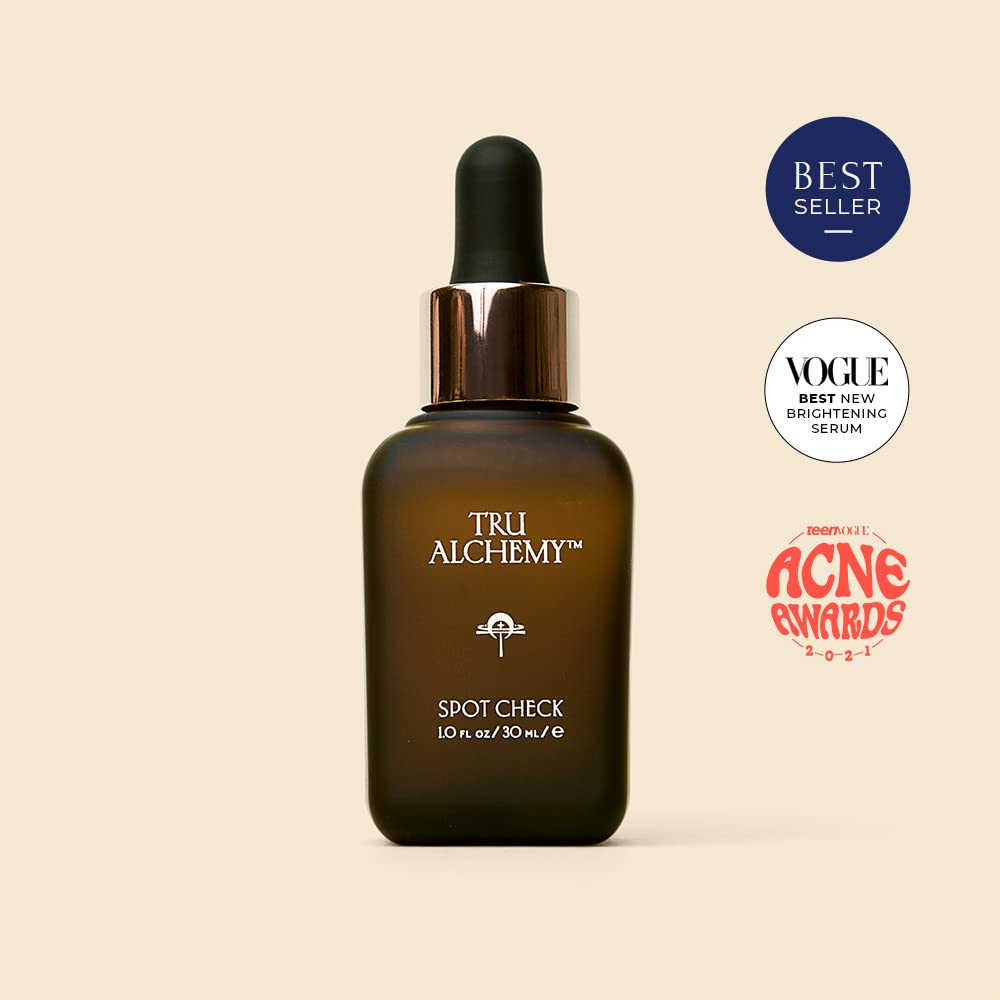 Tru Alchemy Spot Check Dark Spot Remover Serum – Niacinamide & Hyaluronic Acid (1 oz)