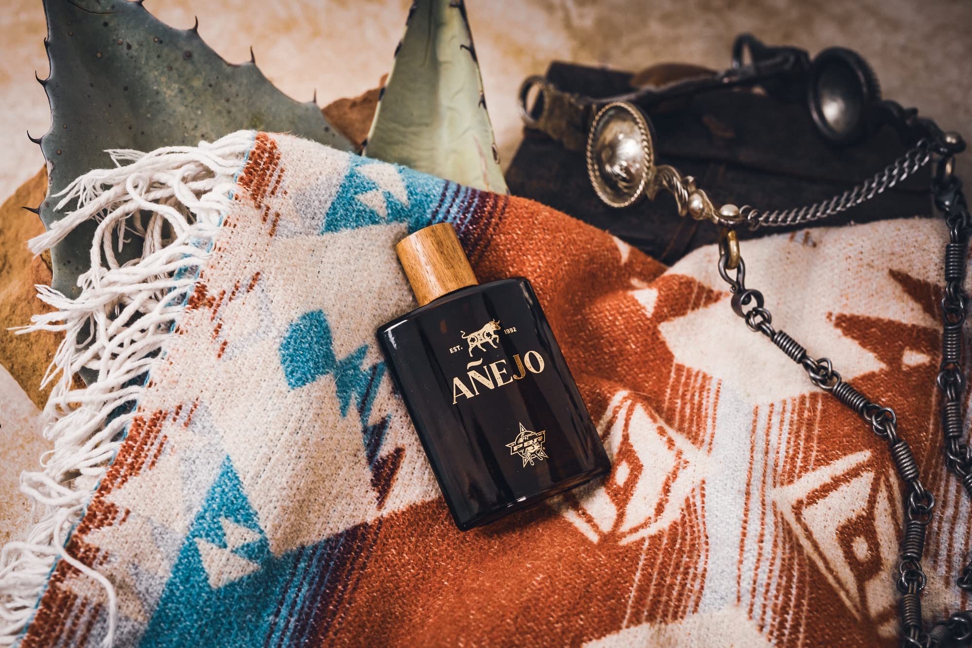 Tru Fragrance Beauty Western PBR Anejo Men’s Cologne – Bright & Warm, 3.4 fl oz