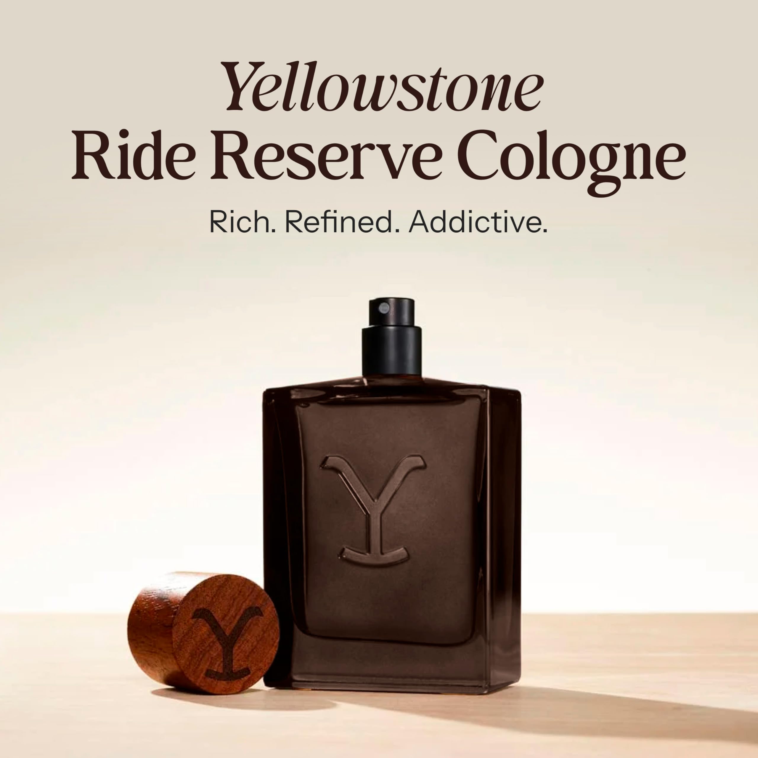 Tru Fragrance Beauty Yellowstone Ride Reserve Men's Cologne, 3.4 fl oz – Rich, Refined, Addictive