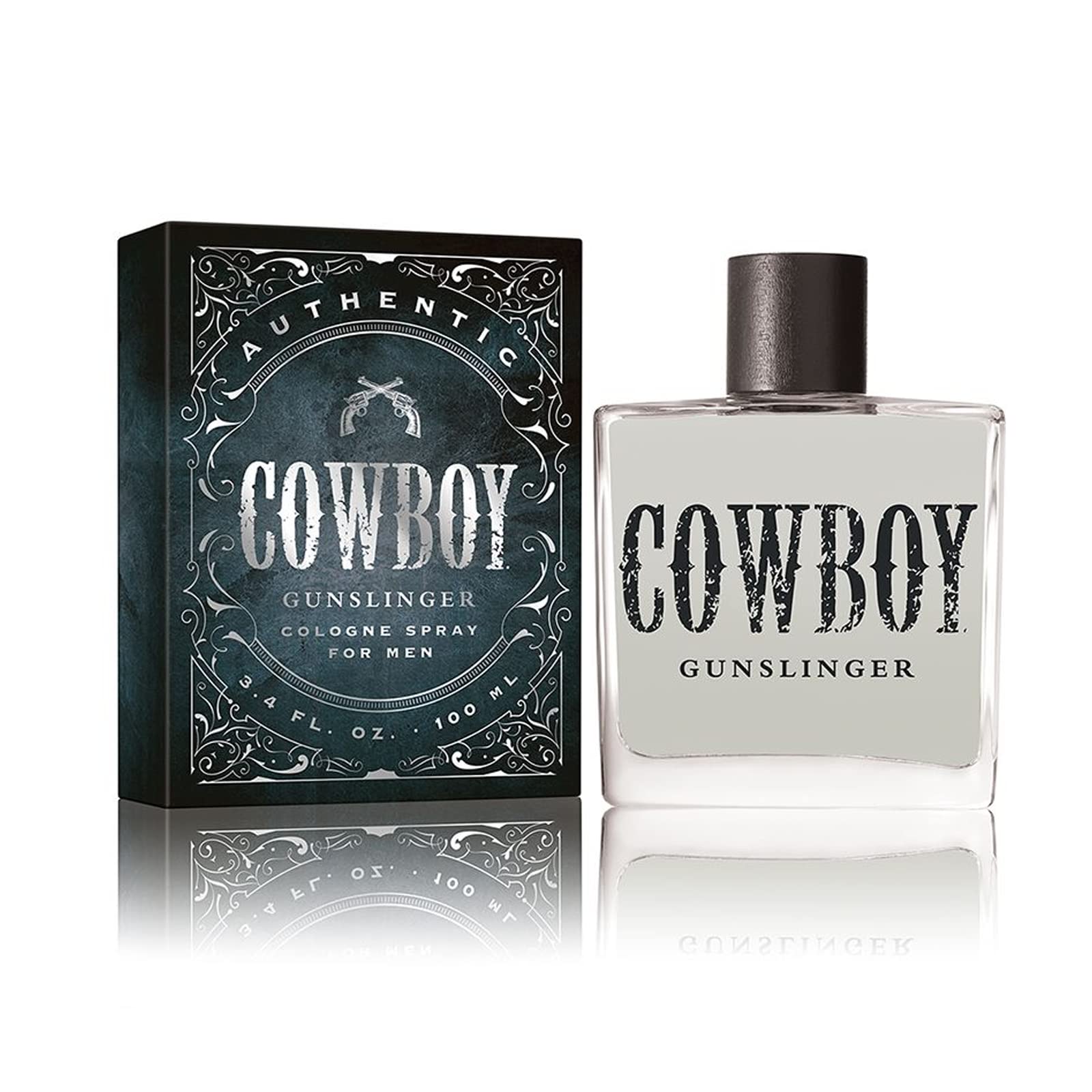Cowboy Gunslinger Men’s Cologne by Tru Western – Bergamot, Huckleberry & Sage