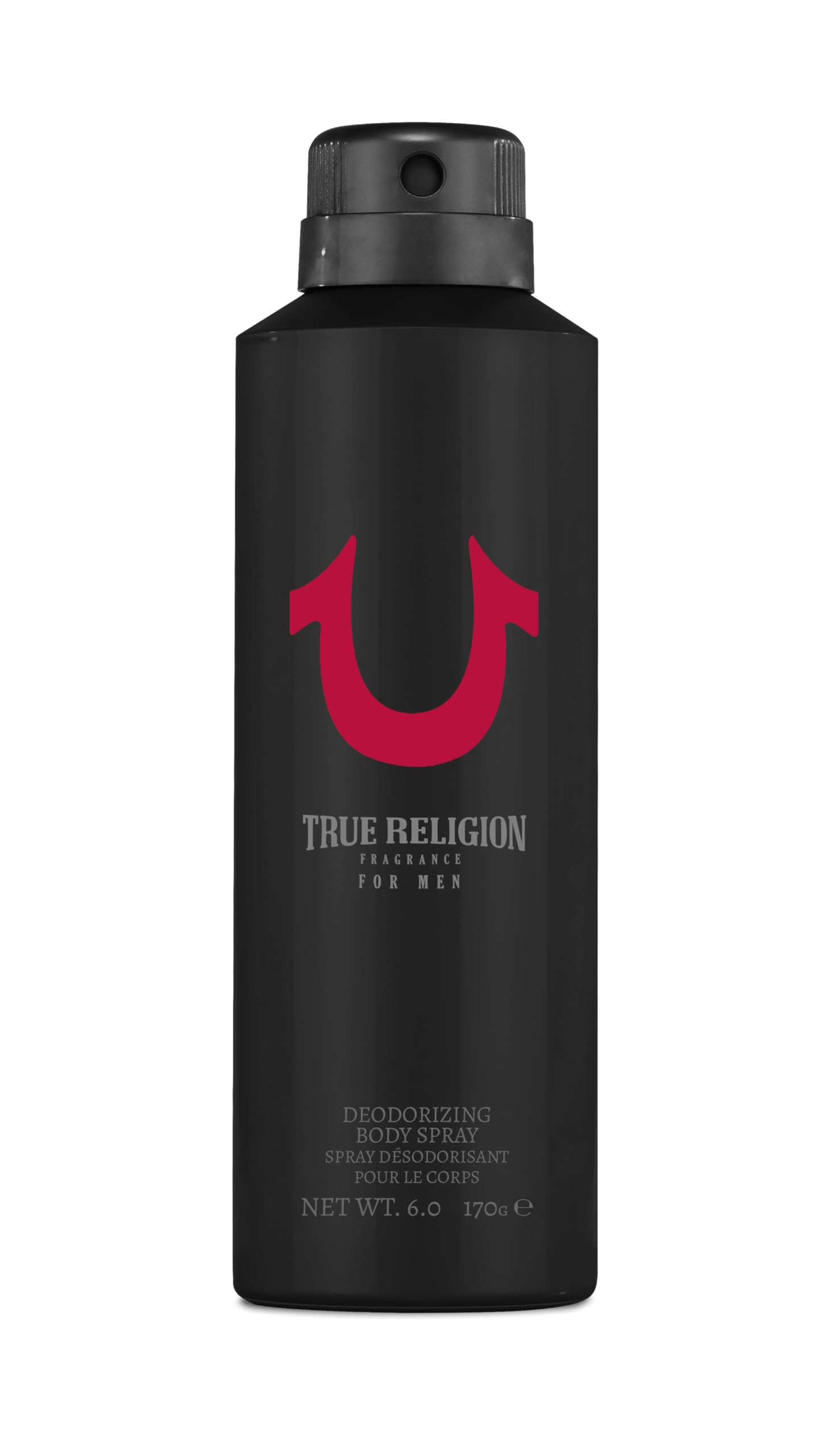 True Religion Body Spray for Men – Bergamot, Herbs & Cedarwood | 6 fl oz EDT