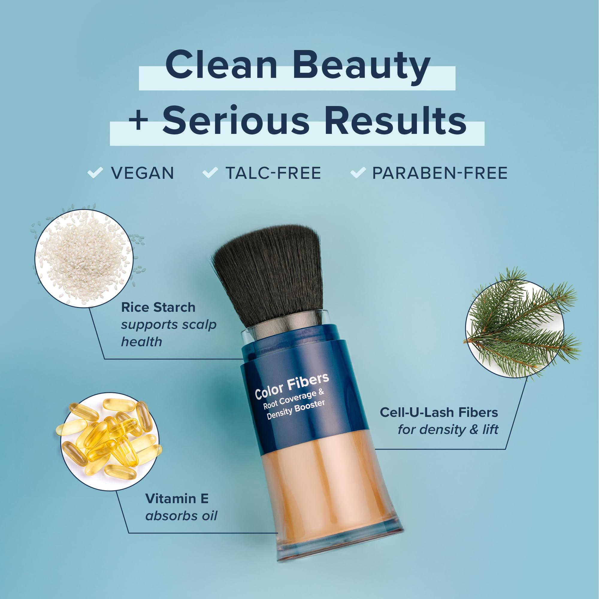 TRUHAIR Color Fibers: Root Coverage & Density Booster – 11 Shades