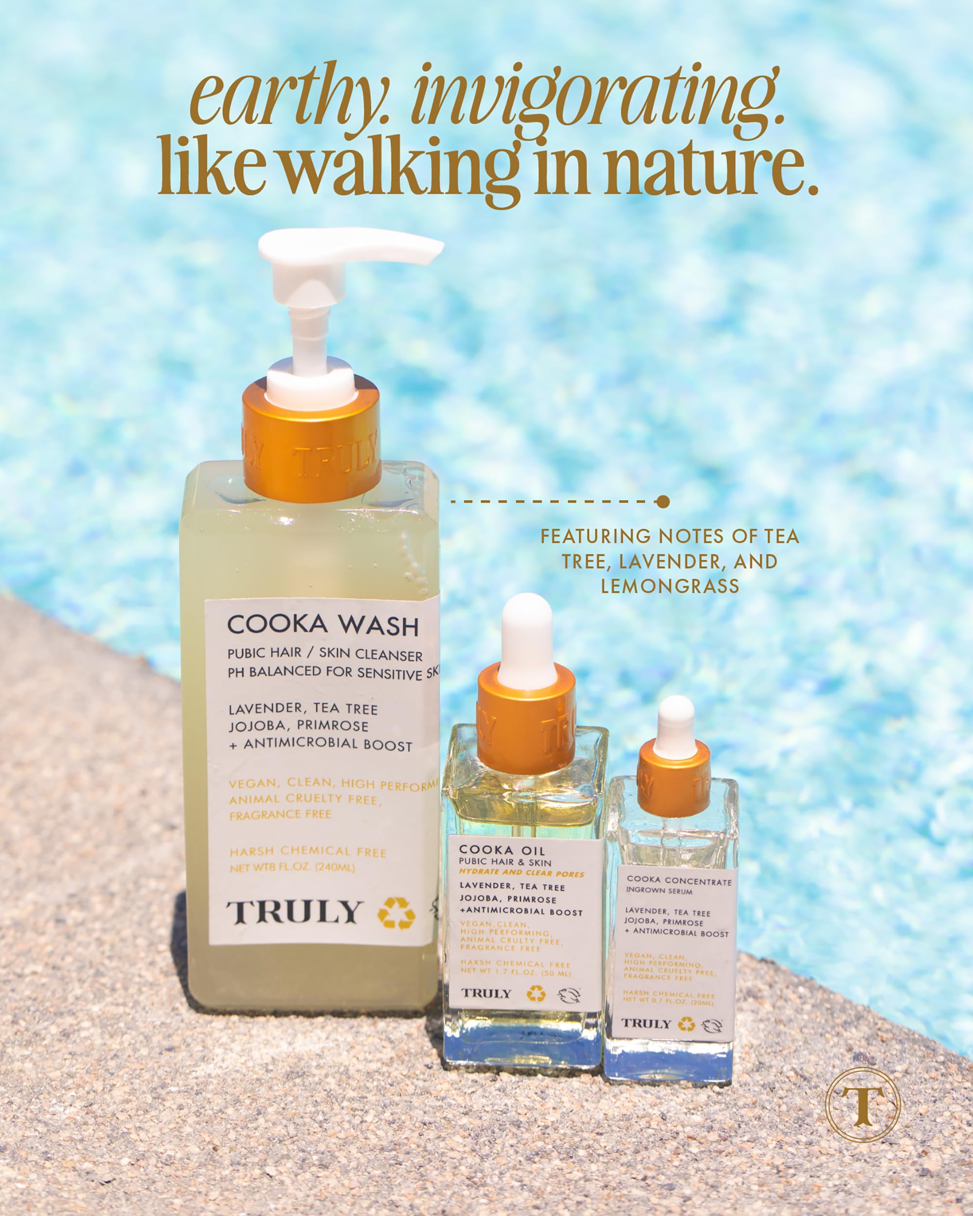 Truly Cooka Concentrate: Ingrown Hair Relief Serum with Jojoba, Lavender & Tea Tree