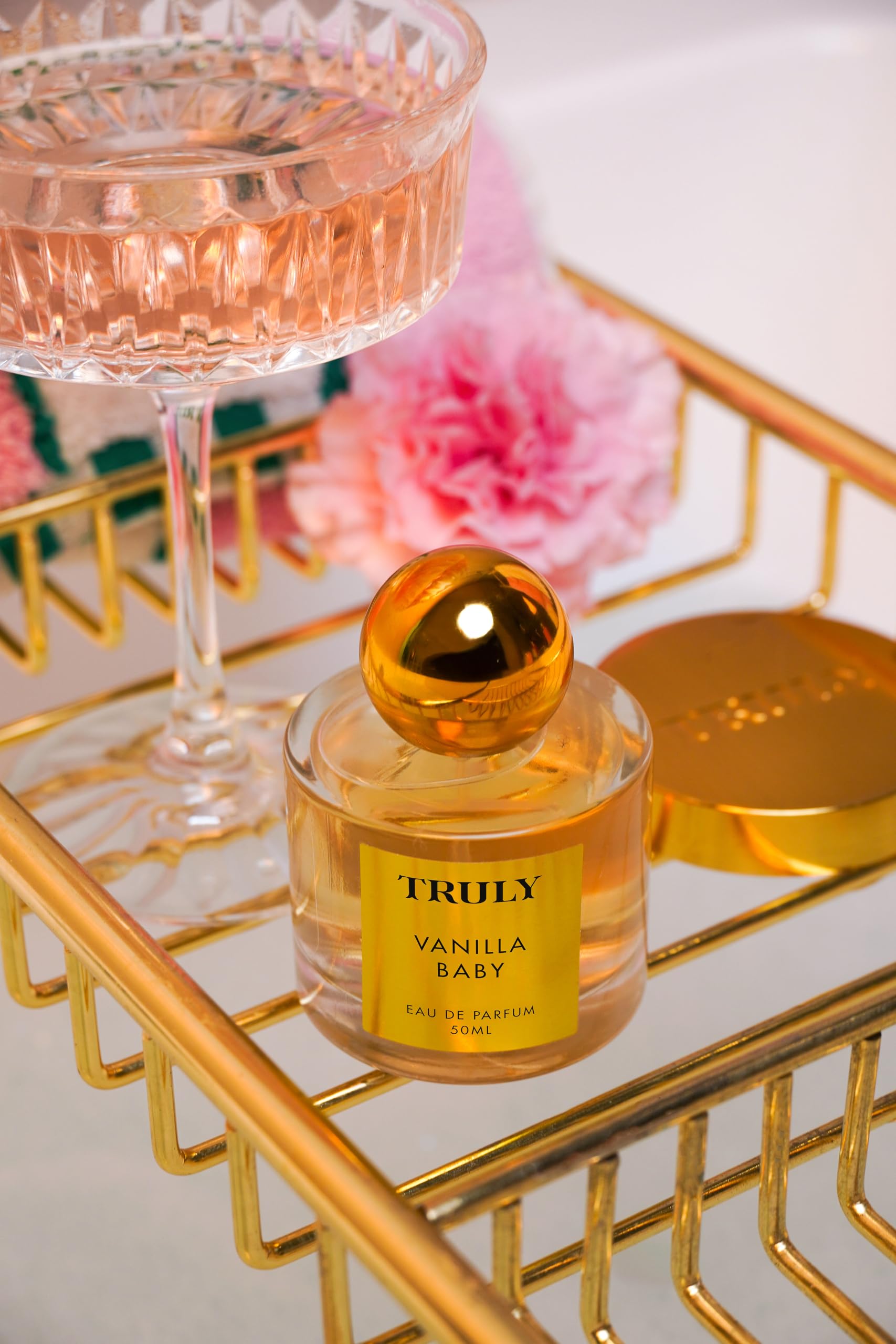 Truly Beauty Vanilla Baby EDP | Long-Lasting Vanilla with Amber, Pistachio & Caramel