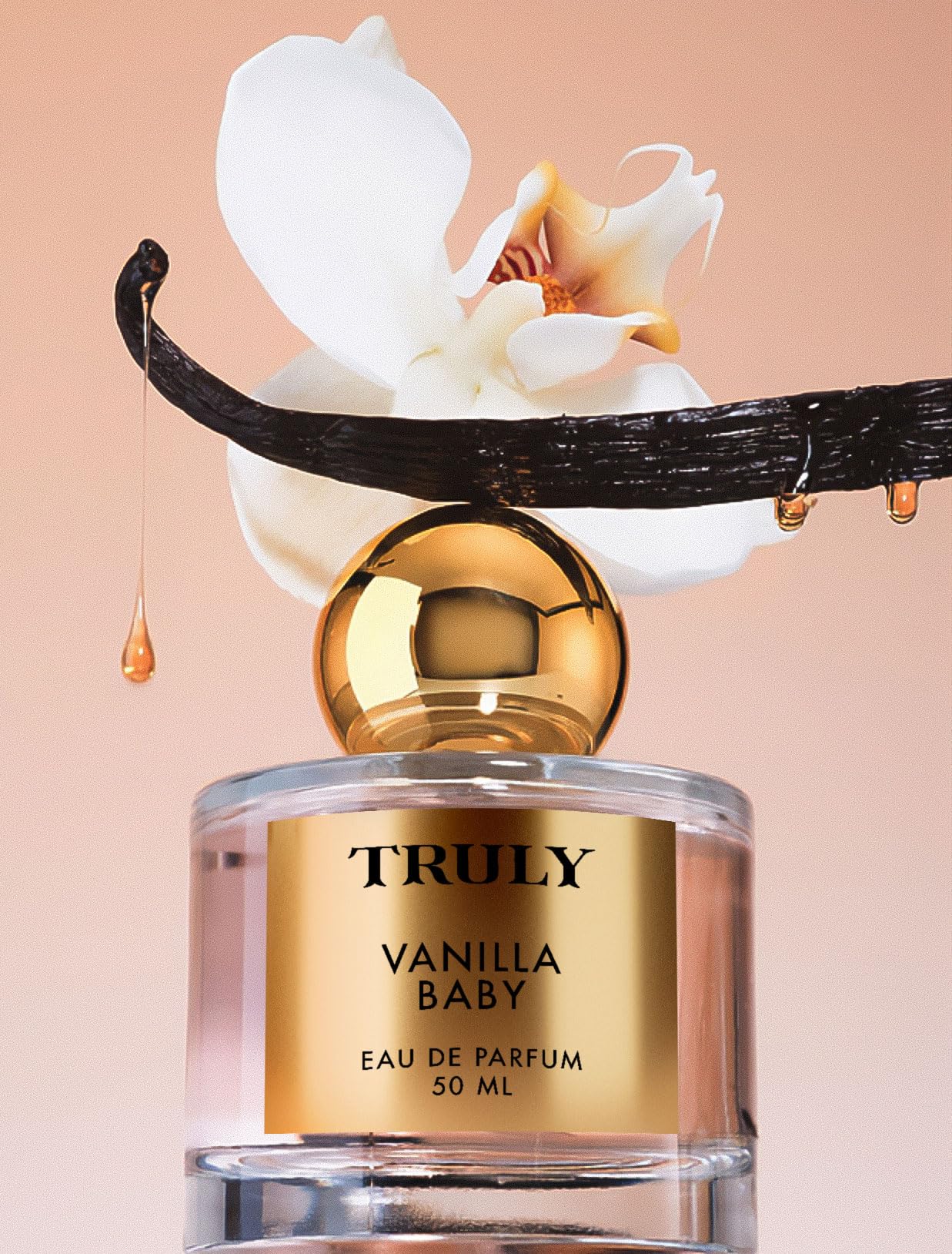 Truly Beauty Vanilla Baby EDP | Long-Lasting Vanilla with Amber, Pistachio & Caramel