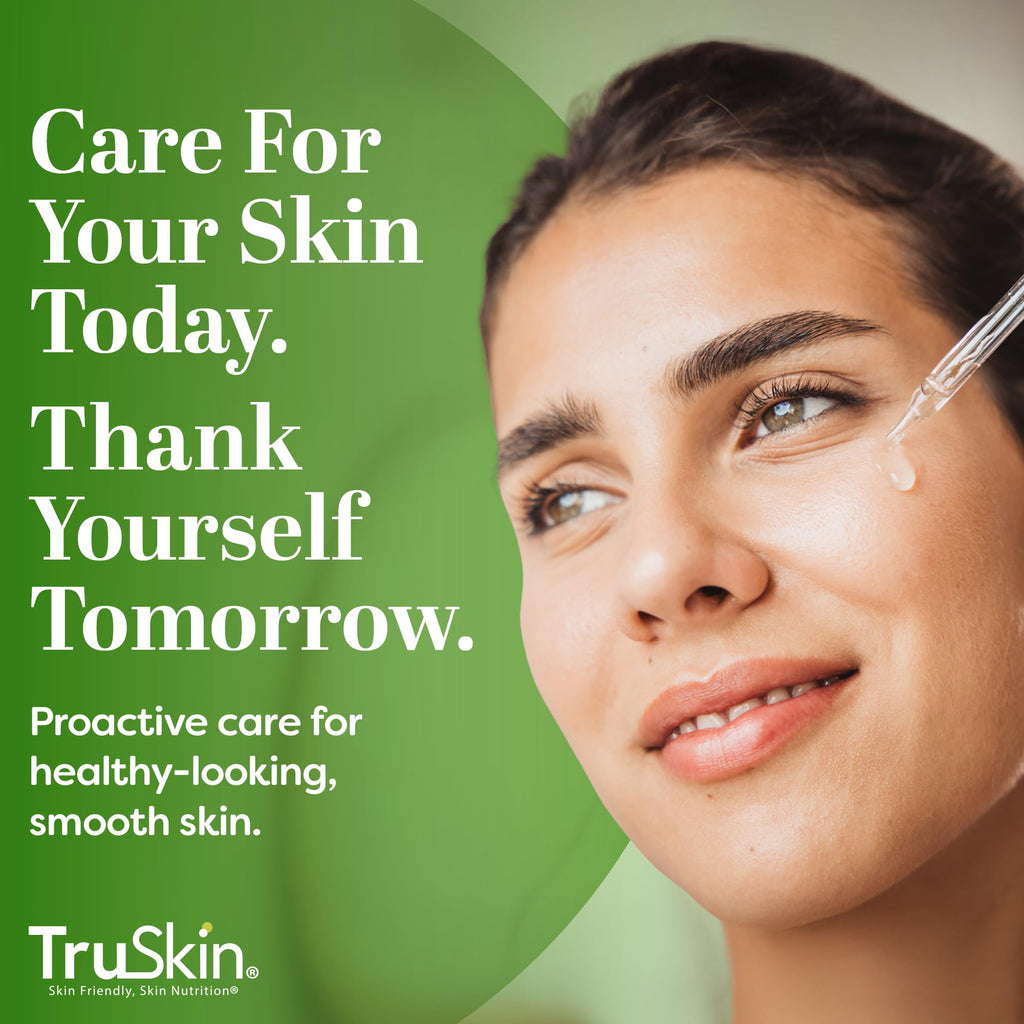TruSkin Peptide Serum for Face – Pro-Collagen Multi-Peptide with TriPeptide-29 & Ceramides | Firmer-Looking Skin | 1 oz