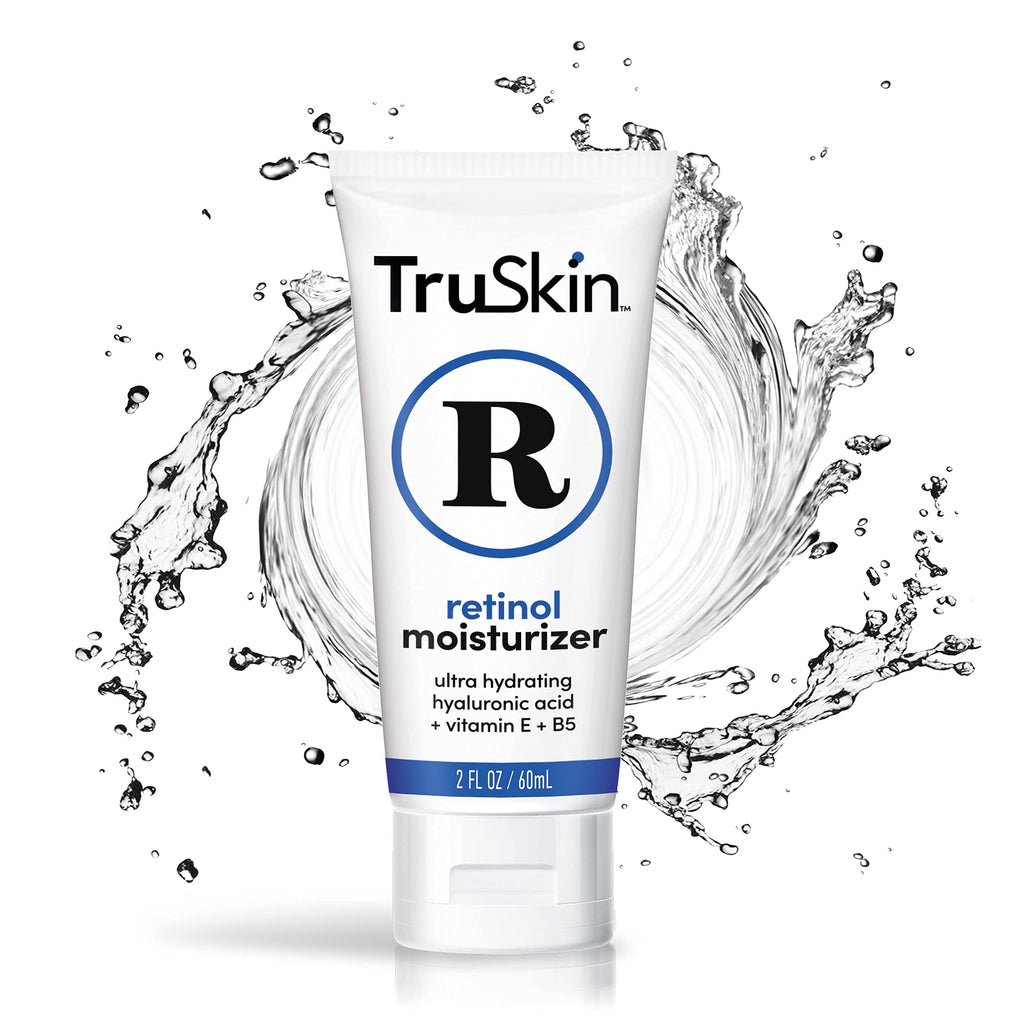 TruSkin Retinol Face Moisturizer with Hyaluronic Acid & Vitamin E – 2 oz