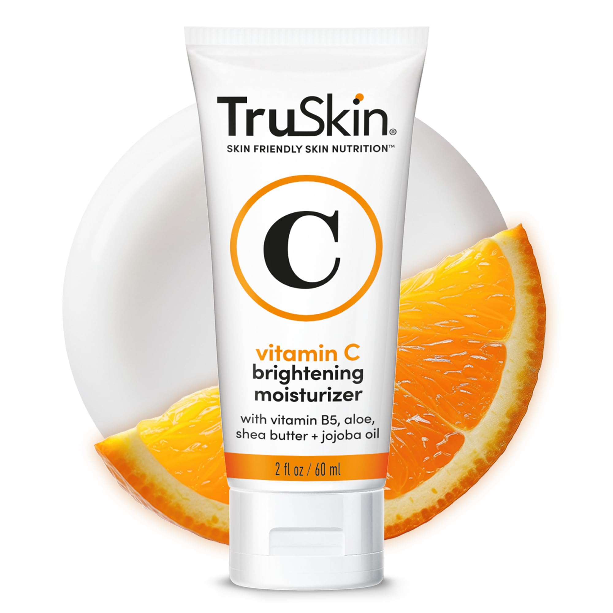 TruSkin Vitamin C Face Cream – Brightening & Hydrating Daily Moisturizer with Vitamin E, B5 & Green Tea