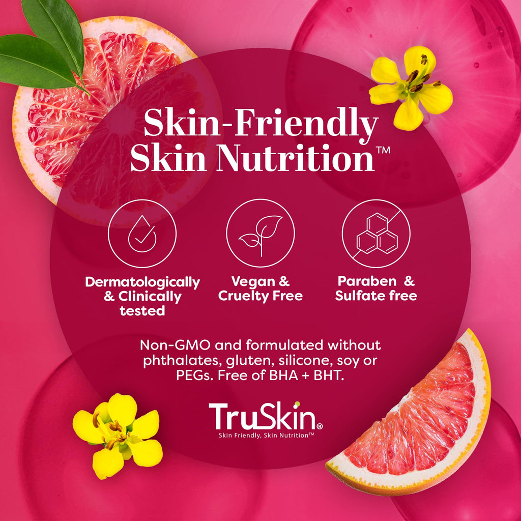 TruSkin Vitamin C Super Serum for Face – All-in-One Anti-Aging Serum with Vitamin C, Retinol, Niacinamide, Hyaluronic Acid & Squalane | 2 Oz