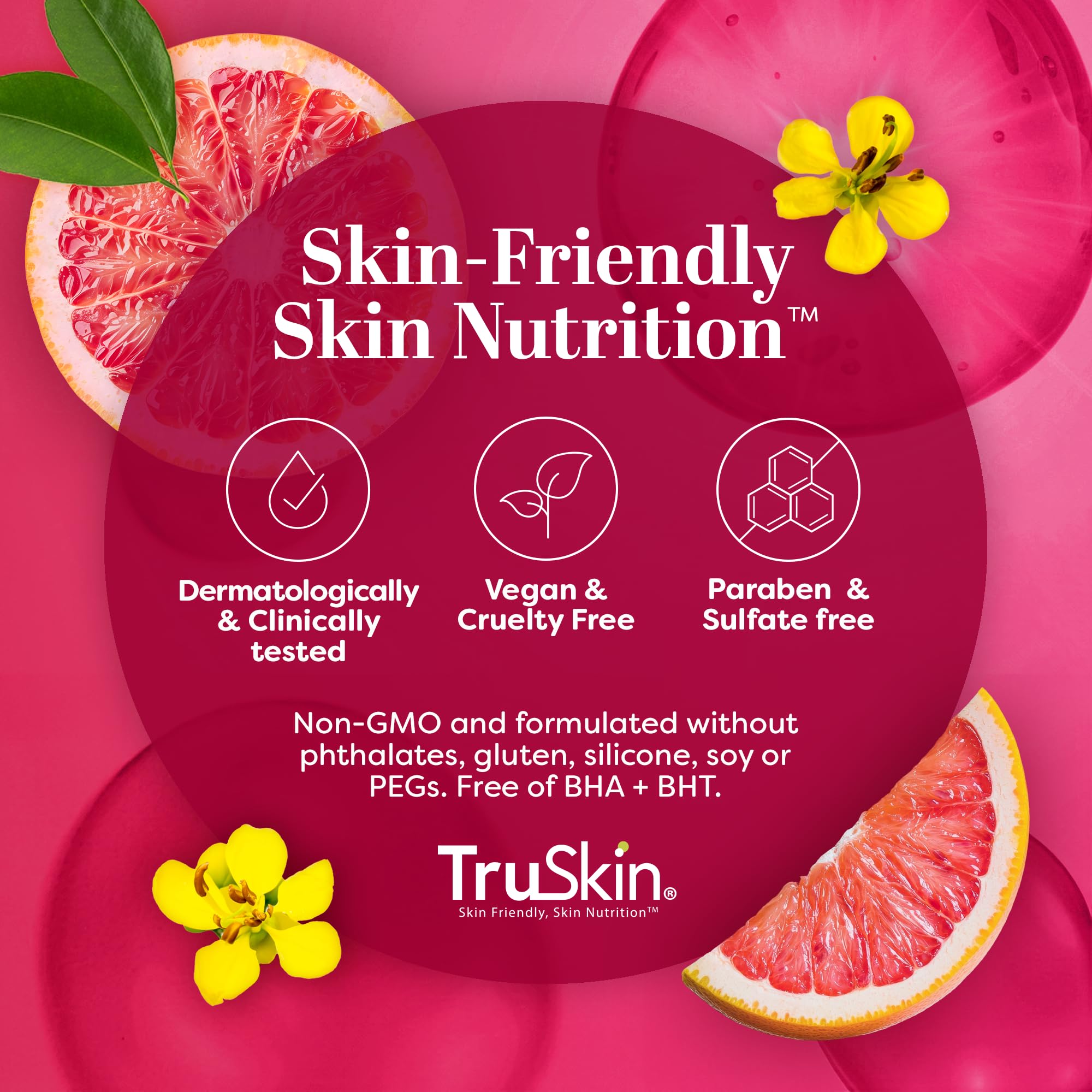 TruSkin Vitamin C Super Serum for Face – All-in-One Anti-Aging Serum with Vitamin C, Retinol, Niacinamide, Hyaluronic Acid & Squalane | 2 Oz