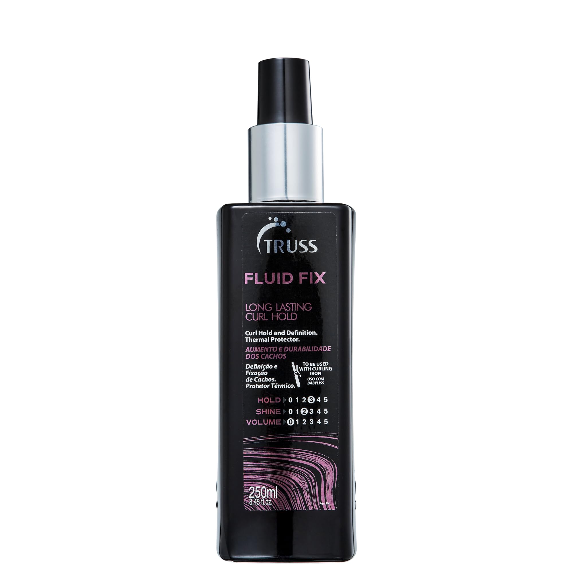 TRUSS Fluid Fix – Long-Lasting Curl Definition & Heat Protectant Spray