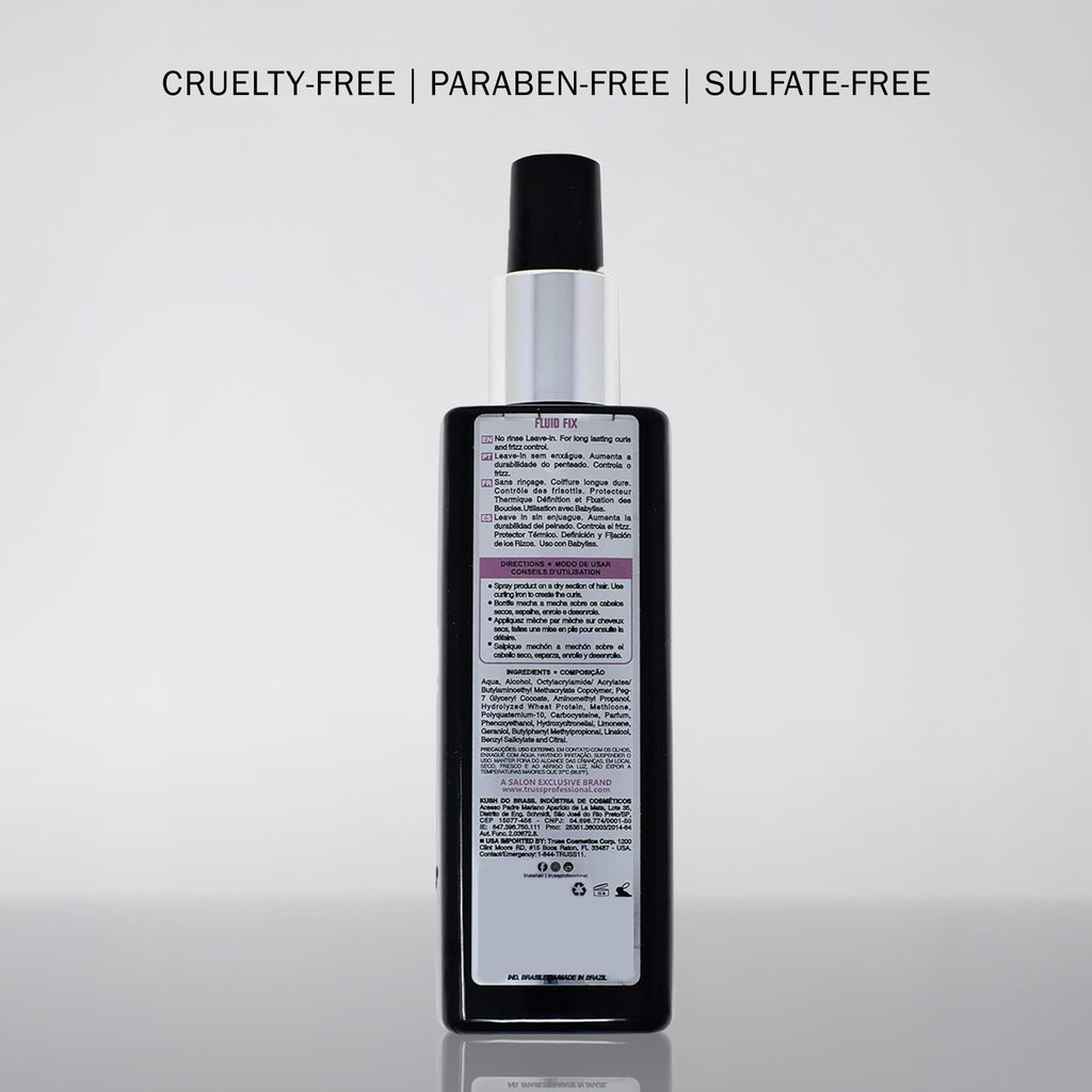 TRUSS Fluid Fix – Long-Lasting Curl Definition & Heat Protectant Spray