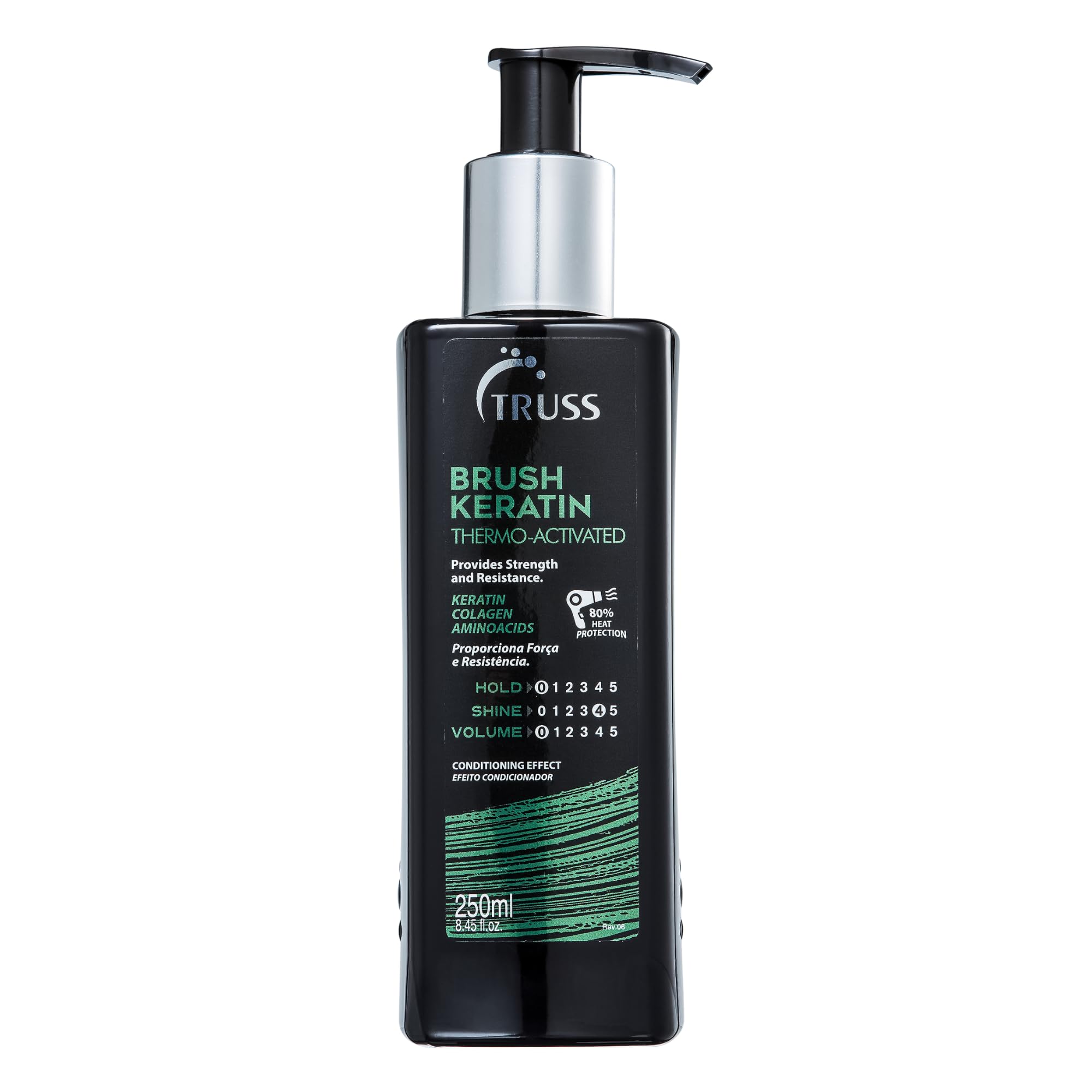 TRUSS Keratin Hair Treatment – Leave-In Keratin & Collagen Heat Protectant (8.45 oz)