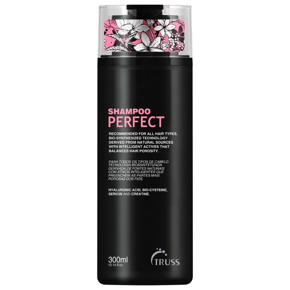 TRUSS Moisturizing Shampoo for Damaged Hair | Gentle Cleanse, Frizz Control & Color Protection