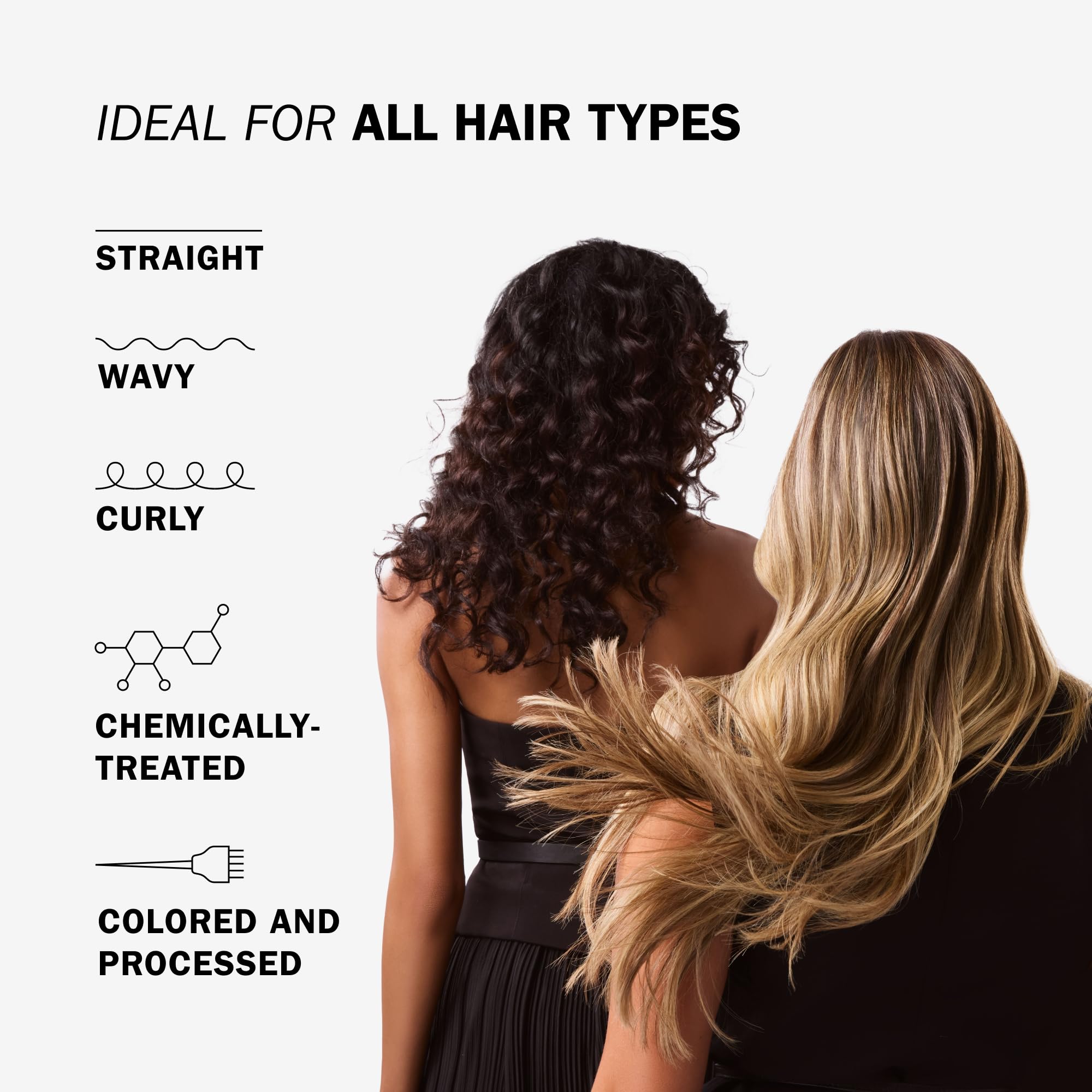 TRUSS Moisturizing Shampoo for Damaged Hair | Gentle Cleanse, Frizz Control & Color Protection