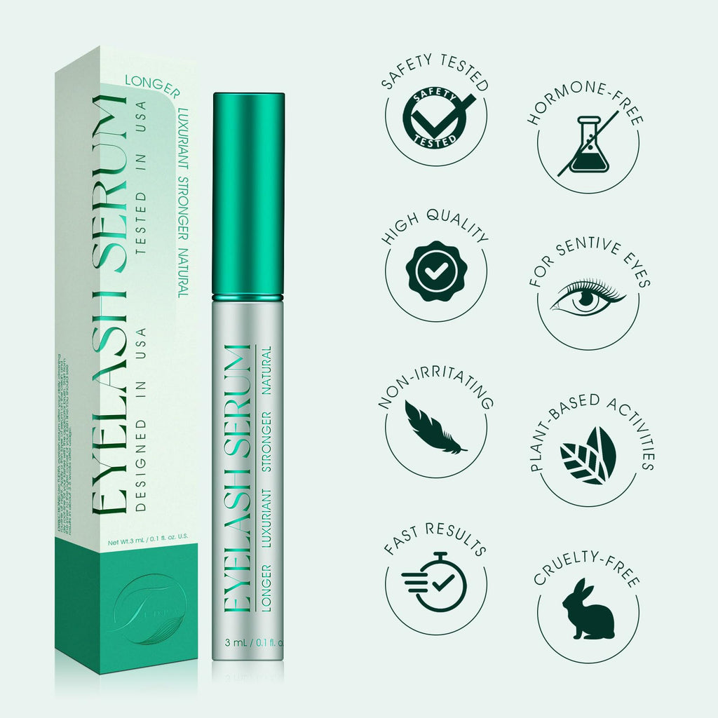 TUDPA Eyelash Growth Serum — Longer, Thicker Lashes Naturally | Vegan & Cruty-Free