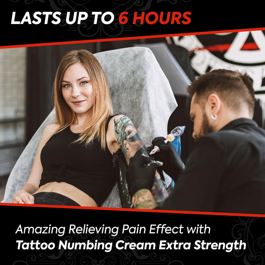 tuiwaro Numbing Cream Extra Strength – Fast-Absorbing, Long-Lasting Relief, 50 mL