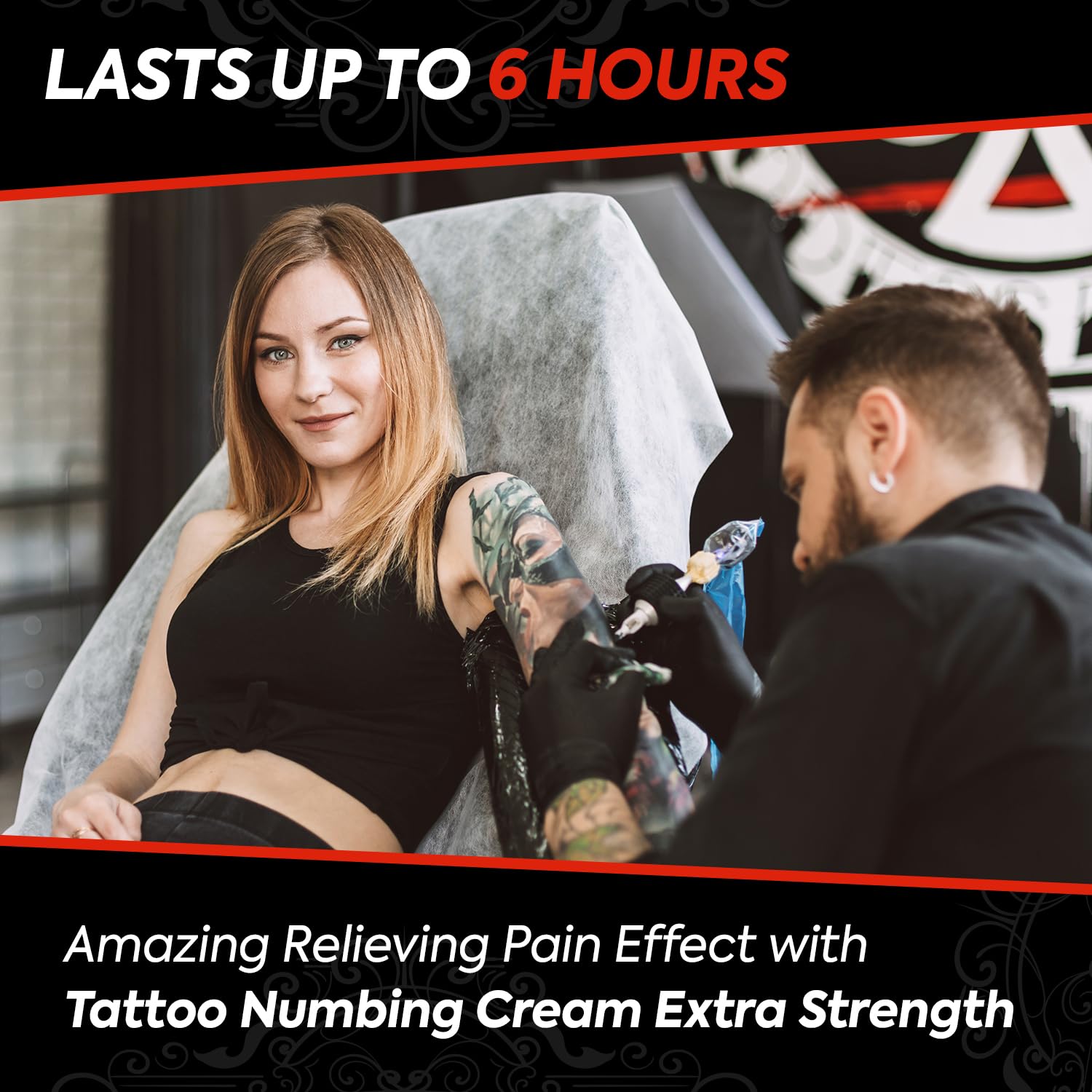 tuiwaro Numbing Cream Extra Strength – Fast-Absorbing, Long-Lasting Relief, 50 mL