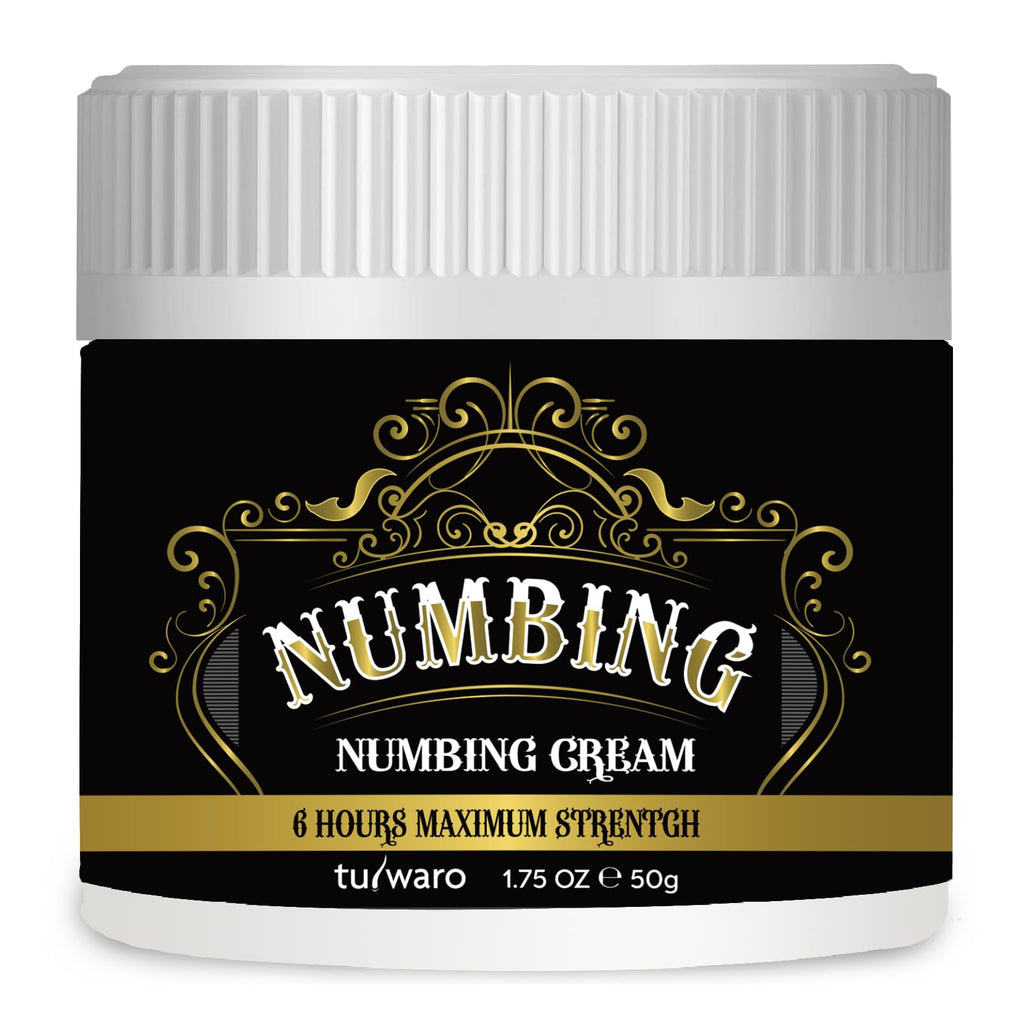 tuiwaro Numbing Cream Extra Strength – Fast-Absorbing, Long-Lasting Relief, 50 mL