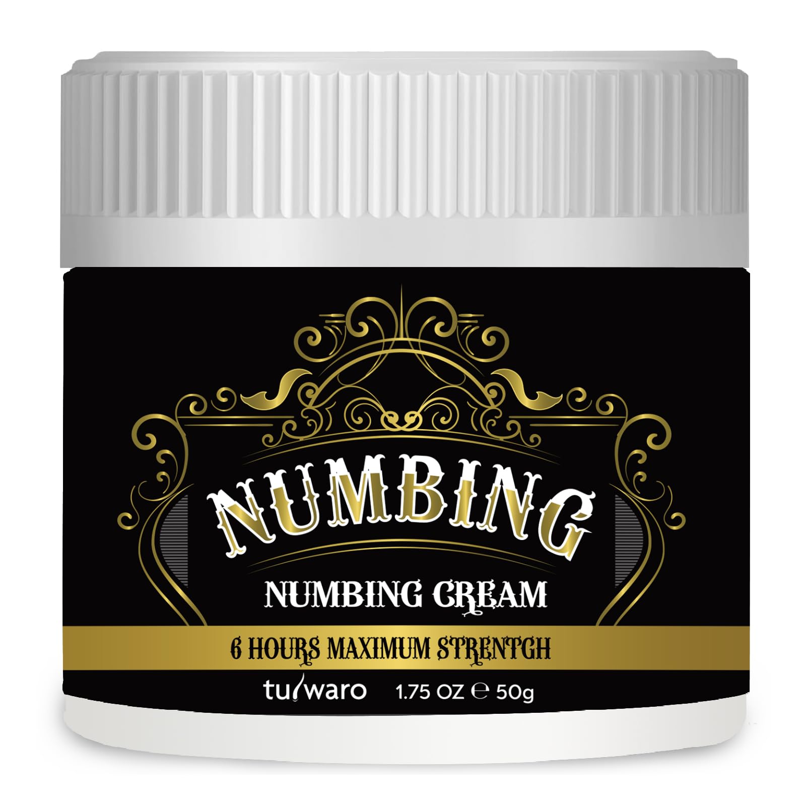 tuiwaro Numbing Cream Extra Strength – Fast-Absorbing, Long-Lasting Relief, 50 mL