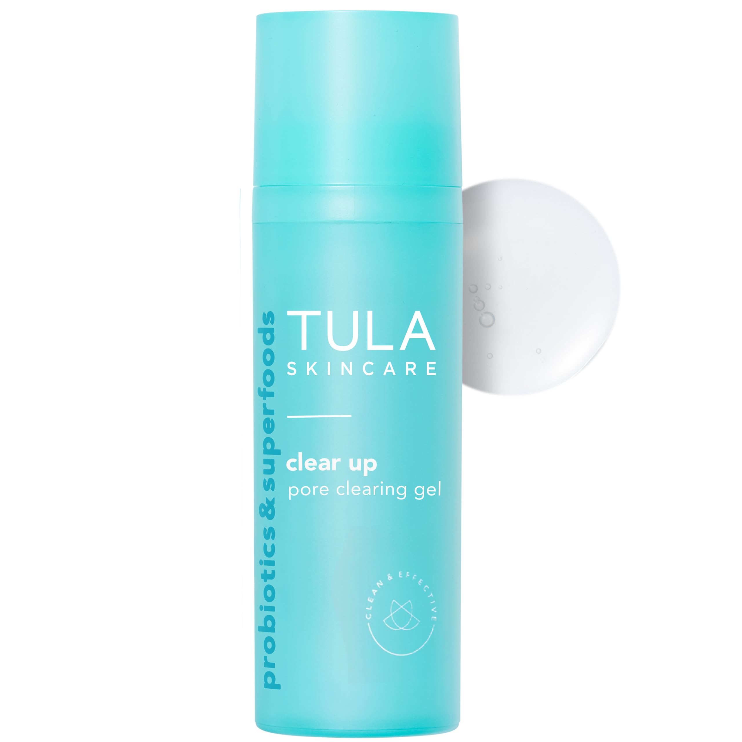 TULA Clear Up Pore Clearing Gel – Salicylic & Azelaic Acid Serum for Smoother, Refined Skin