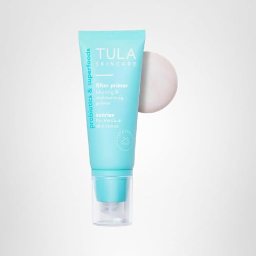 TULA Face Filter Blurring Primer Sunrise – Hydrates & Evens Skin Tone