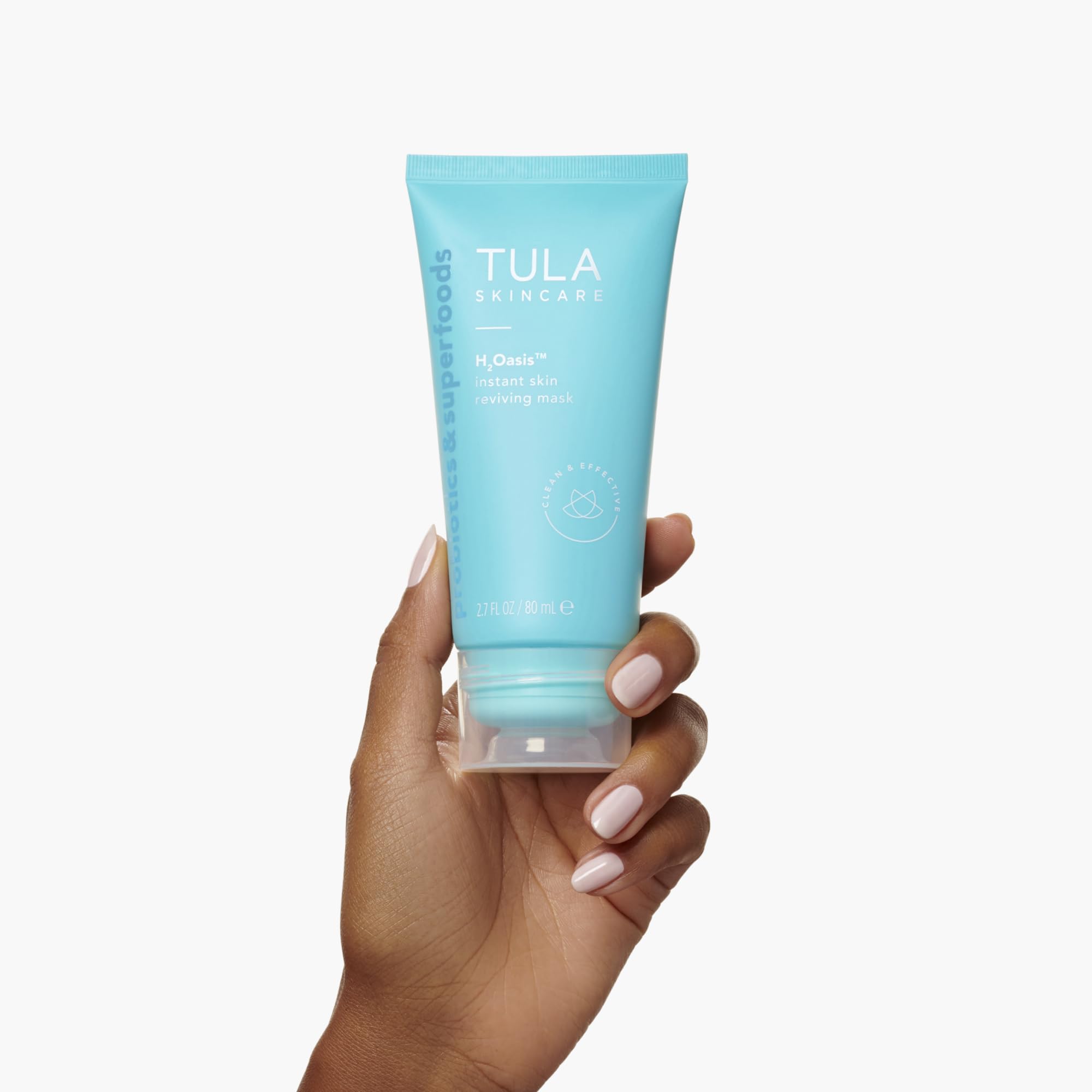 TULA H2Oasis Instant Skin Reviving Mask – Hydrating Face Mask with Resurrection Plant & Desert Lime (2.7 Fl Oz)