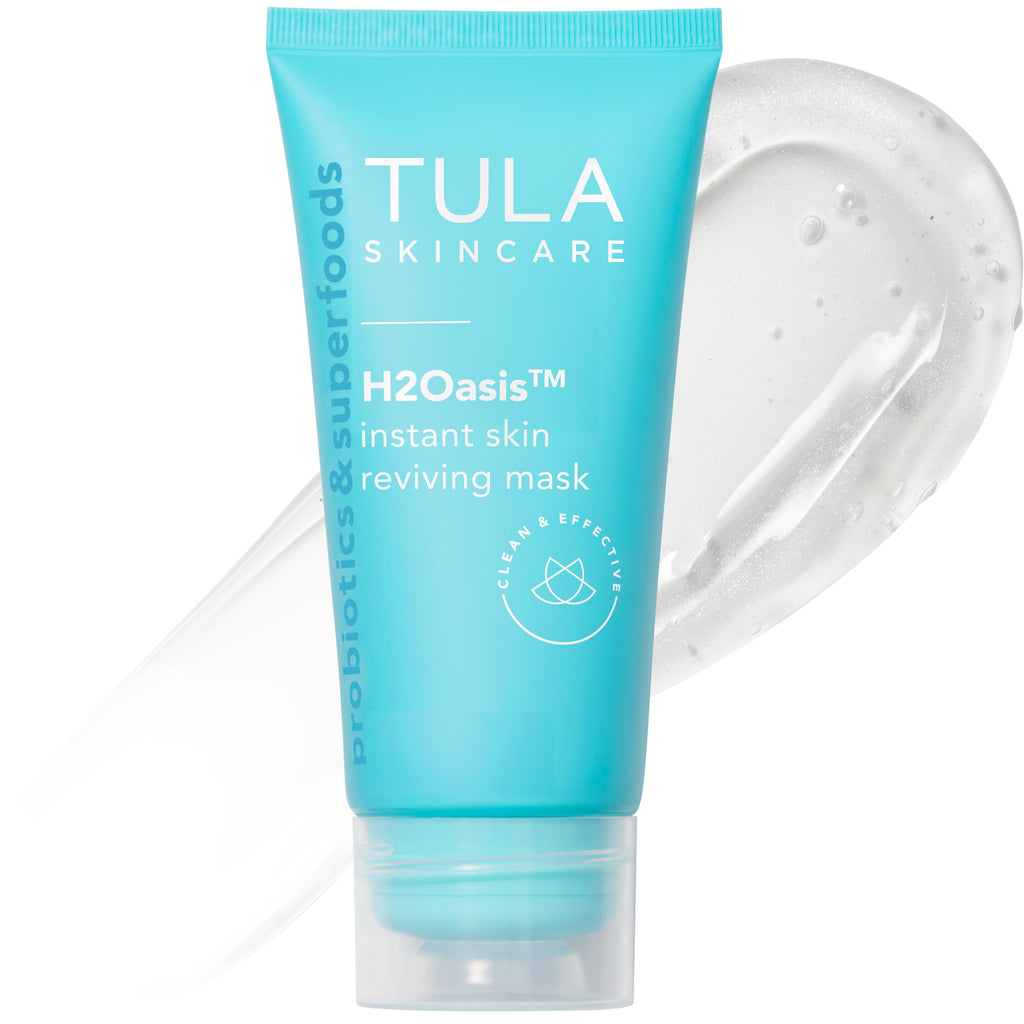 TULA H2Oasis Instant Skin Reviving Mask – Hydrating Face Mask with Resurrection Plant & Desert Lime (2.7 Fl Oz)
