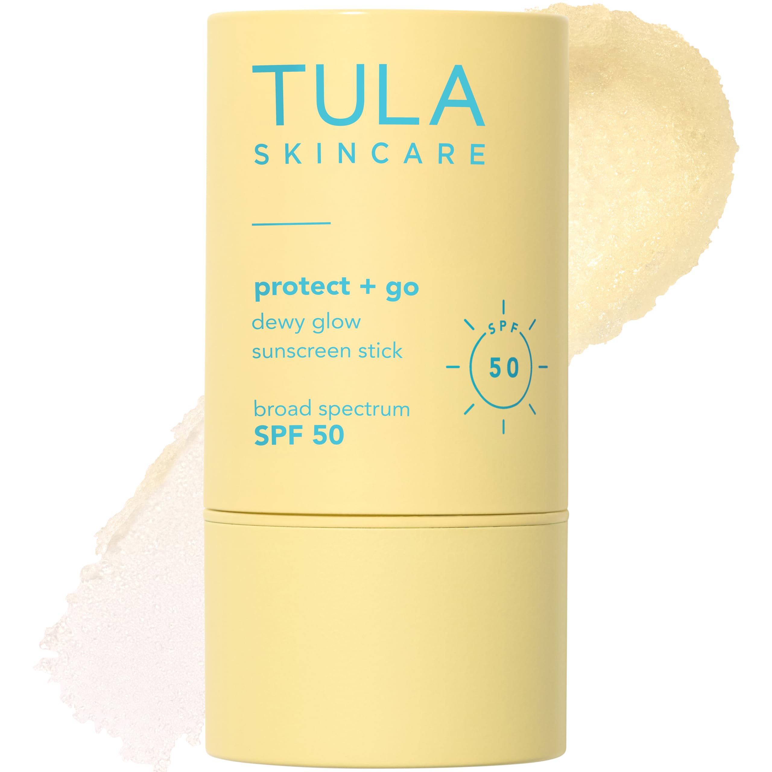 TULA Protect + Glow Daily Sunscreen Stick SPF 30 – Non-Greasy, Reef-Safe, 3.38 oz