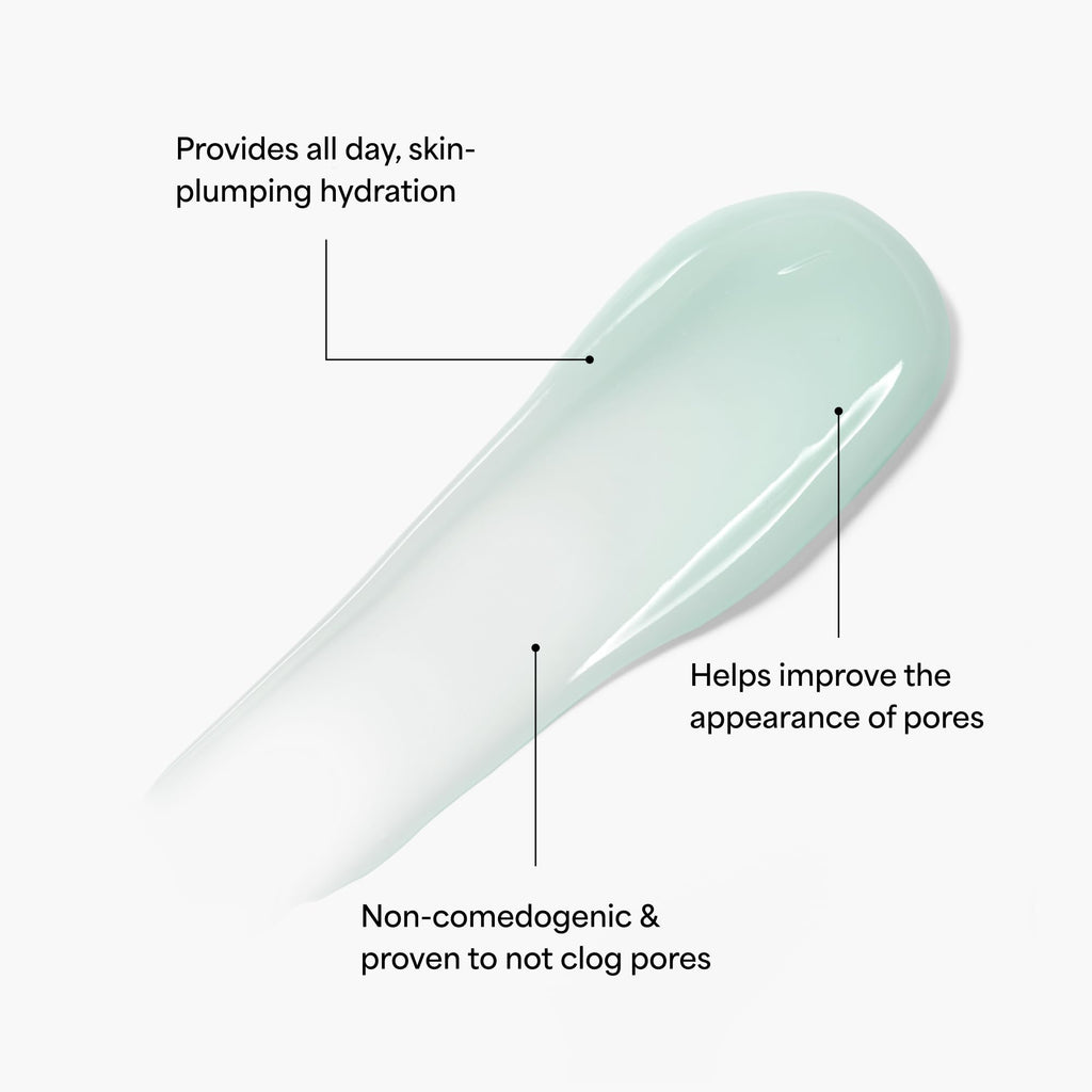 TULA Skin Care 24-7 Weightless Moisture Gel Cream — Hydrating Day & Night Moisturizer with Watermelon & Blueberry, 1.5 oz