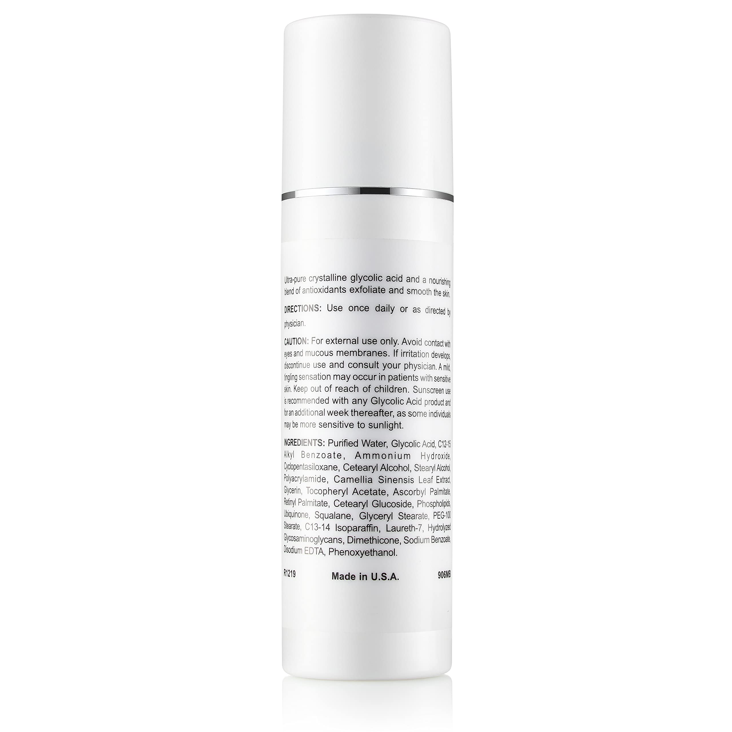 Glycolic Acid Cream 20% AHA with Vitamin Complex — Oil-Free Day & Night Moisturizer | Tutta La Pelle