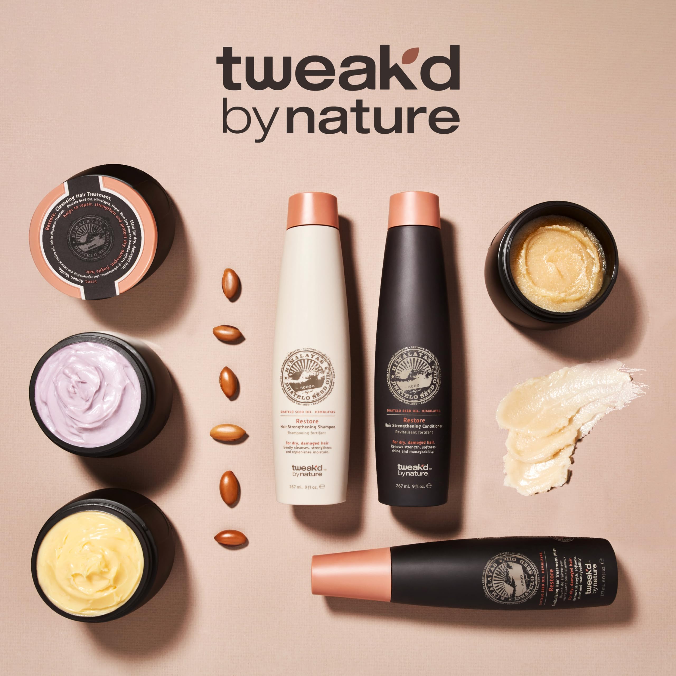 Tweak’d by Nature Restore All-Purpose Rescue Moisturizer – 5-in-1 Face Cream, Primer & More (15.75oz)