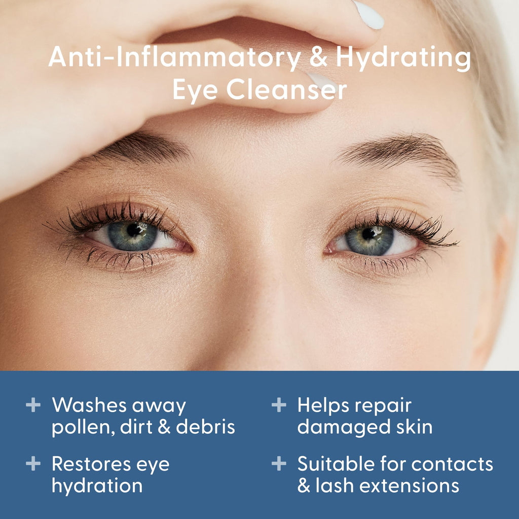 twenty/twenty Easy On The Eyes – 0.02% Hypochlorous Acid Spray for Eyelashes | Safe for Sensitive Skin | Ophthalmologist Developed – 60ml