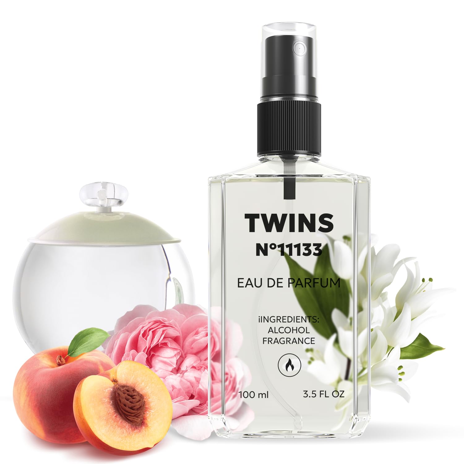 TWINS Impression of Noa | Women’s Eau de Parfum No.11133 – 3.4 Fl Oz / 100 ml