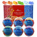 Two Sisters Zoo Animal Bath Bombs – 6 Pack with Surprise Toys, USA Made, Large Bubble Bath