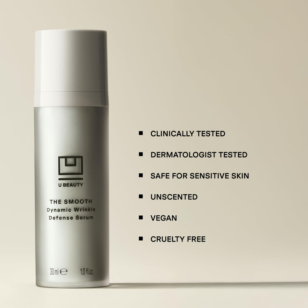 U Beauty The SMOOTH Dynamic Wrinkle Defense Serum – Multi-Peptide Complex