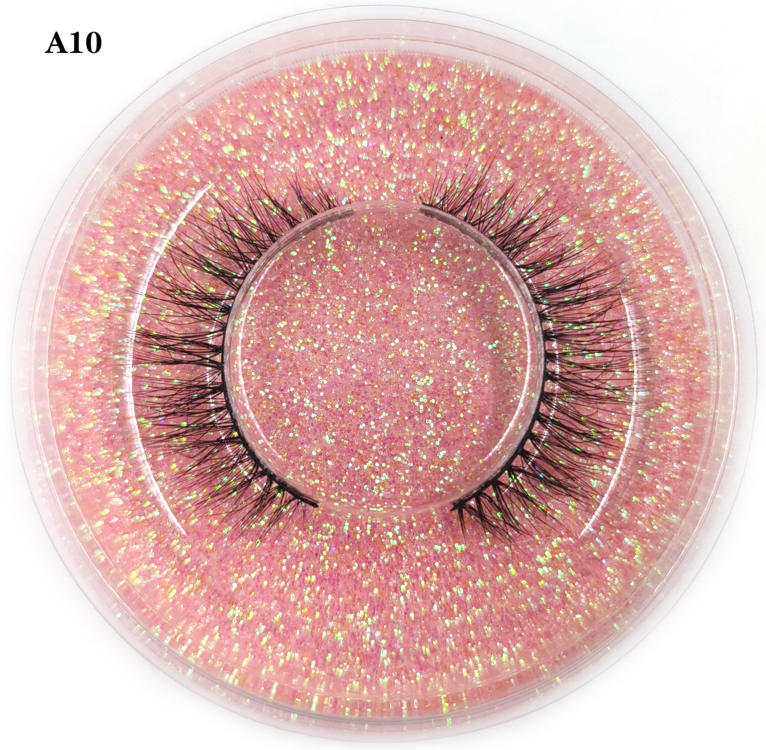U-Hotmi Wholesale Fales Eyelashes – Mink Lashes Thick 5D Volume Natural Fake Lashes Pack (50 Pairs)