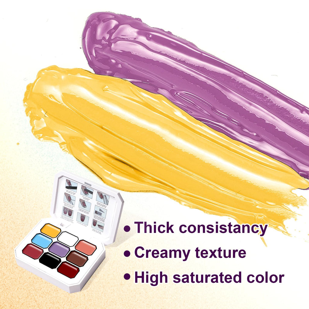 U-Shinein Gradient Painting Gel – 9-Color Ombre Gel Nail Polish for Gradient Nails, French Manicure, Soak-Off UV, DIY Home Salon