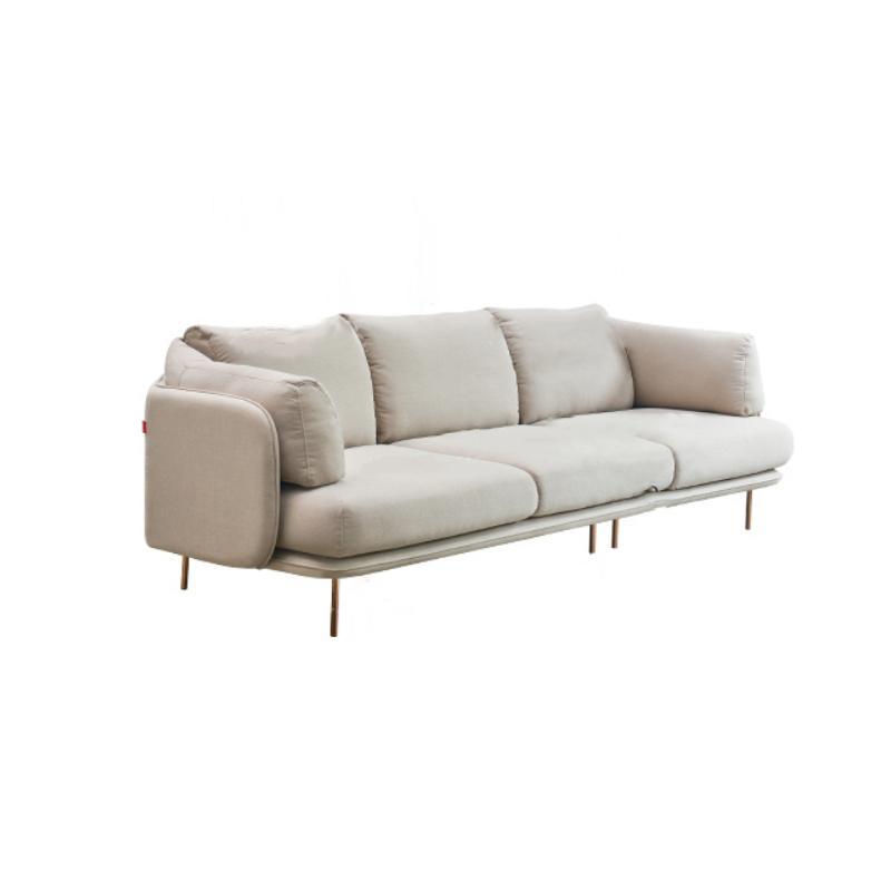 U182 Two Seater, Three Seater, Modular Sofa, Off-White Cotton Linen