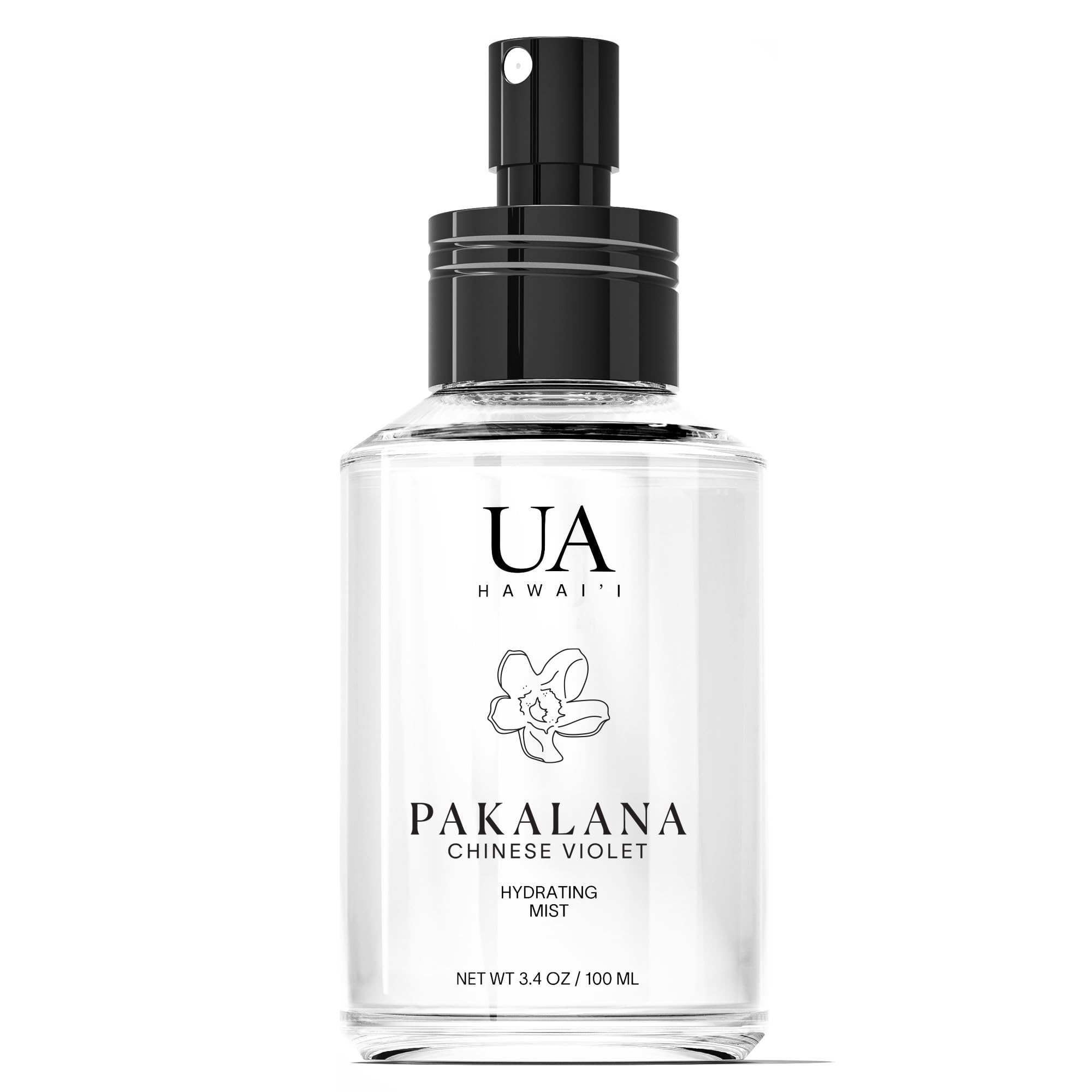 Ua Body Pakalana Chinese Violet Body & Hair Mist – Hawai'i, Alcohol-Free