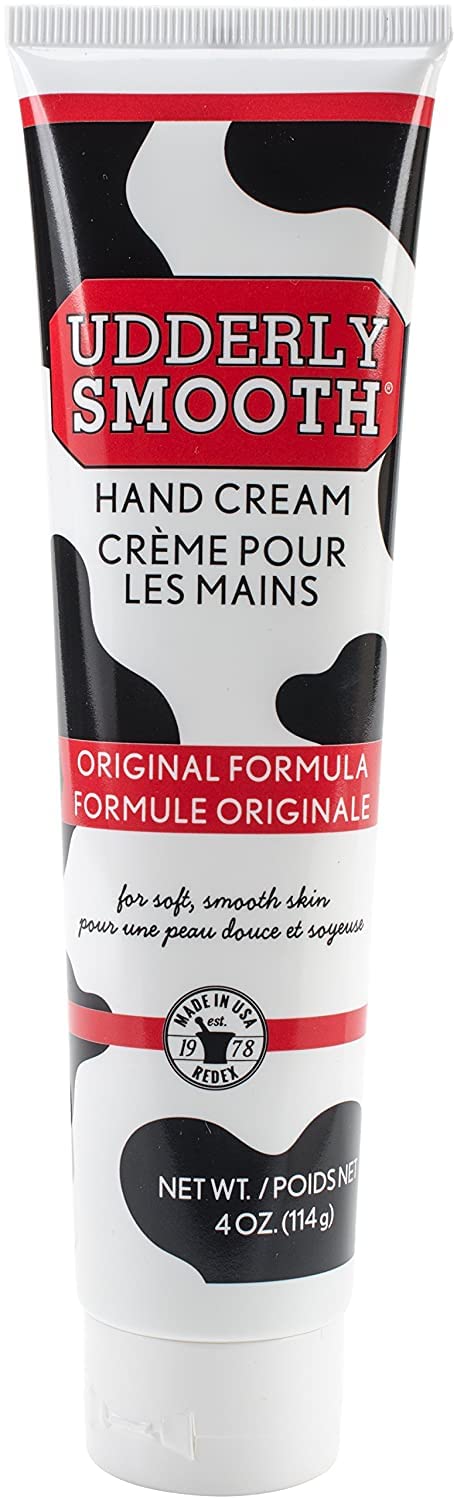 Udderly Smooth Lightly Scented Hand Cream 4 oz – Pack of 3 | Non-Greasy Moisturizer