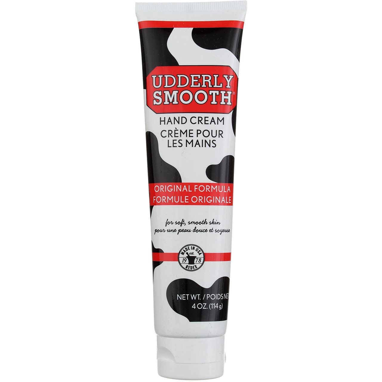 Udderly Smooth Lightly Scented Hand Cream 4 oz – Pack of 3 | Non-Greasy Moisturizer