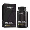 Ultrax Labs Hair Rush | Maxx Hair Growth & Anti Hair Loss Nutrient Solubilized Keratin Vitamin Supplement, 60 Tablets